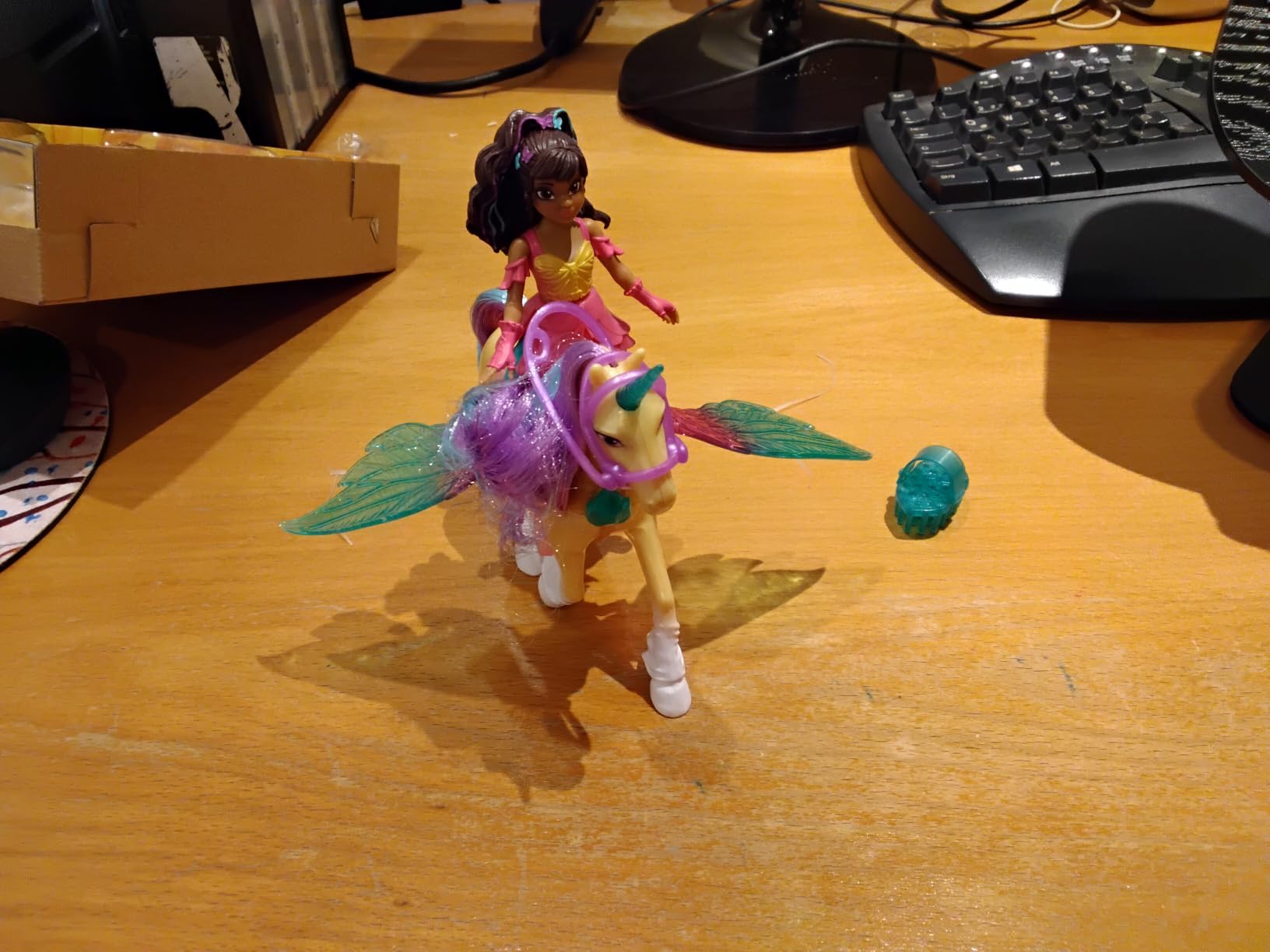 Unicorn Academy Wing Magic Ava Leaf Puppen-Set ab 4