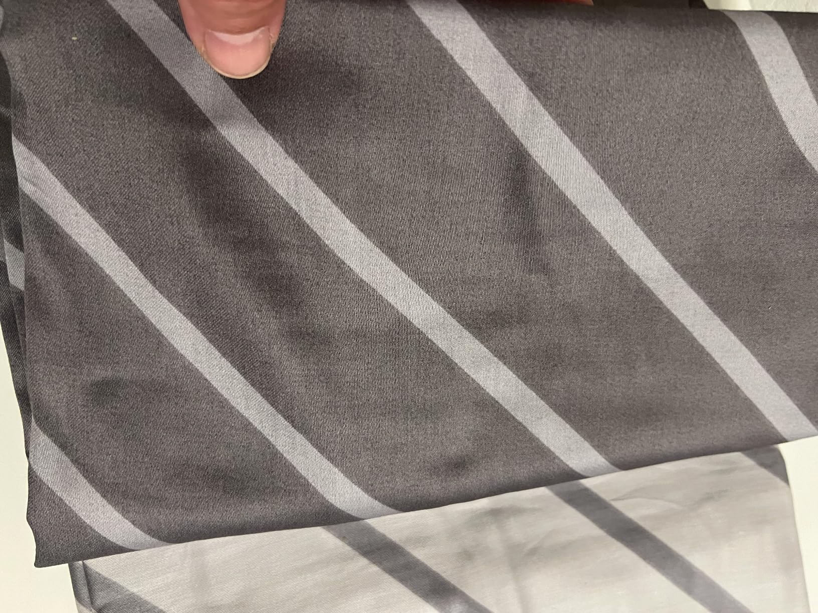bugatti Bettwäsche 135x200 beige Streifen Mako-Satin