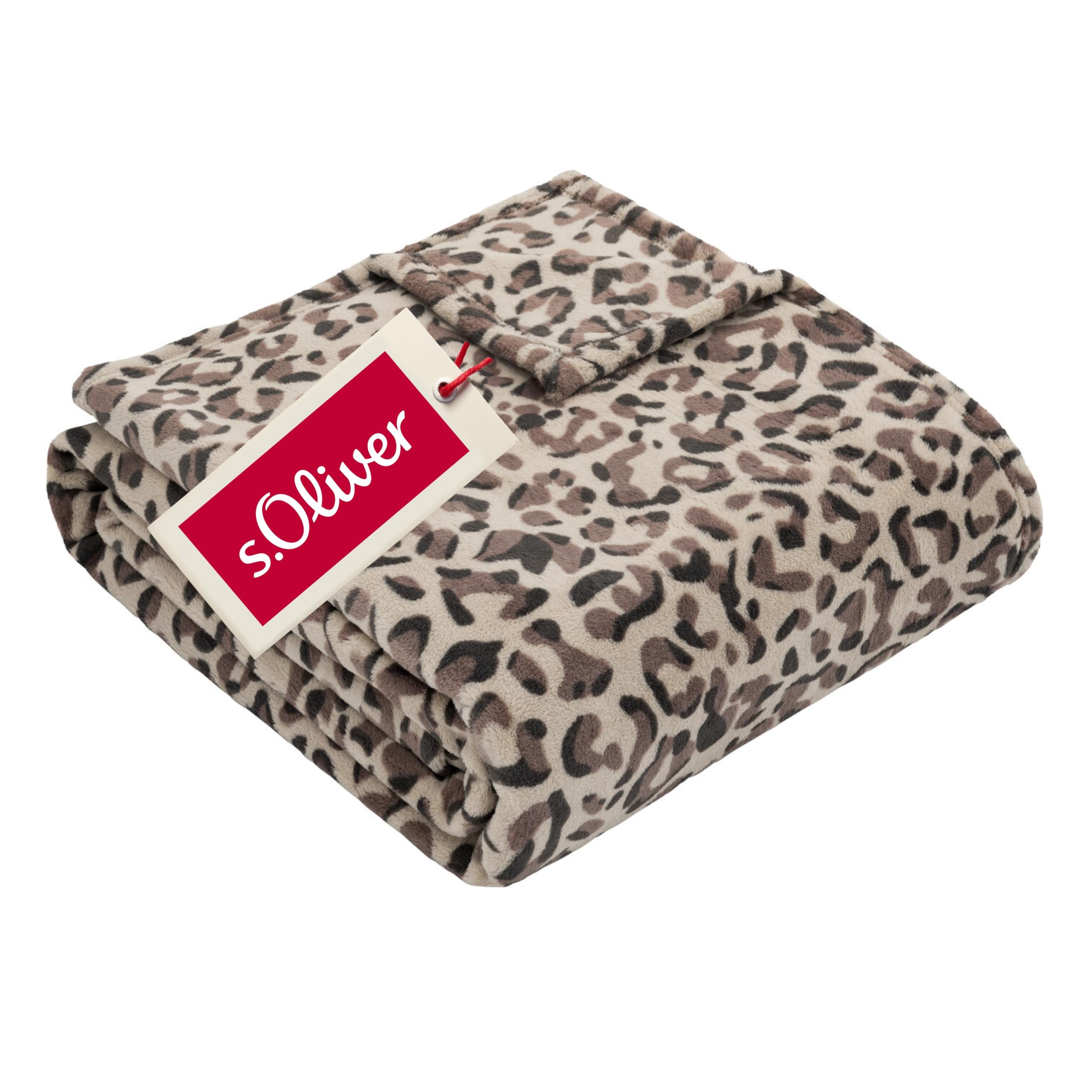 s.Oliver Kuschelsoft Kuscheldecke 150x200 schwarz warm
