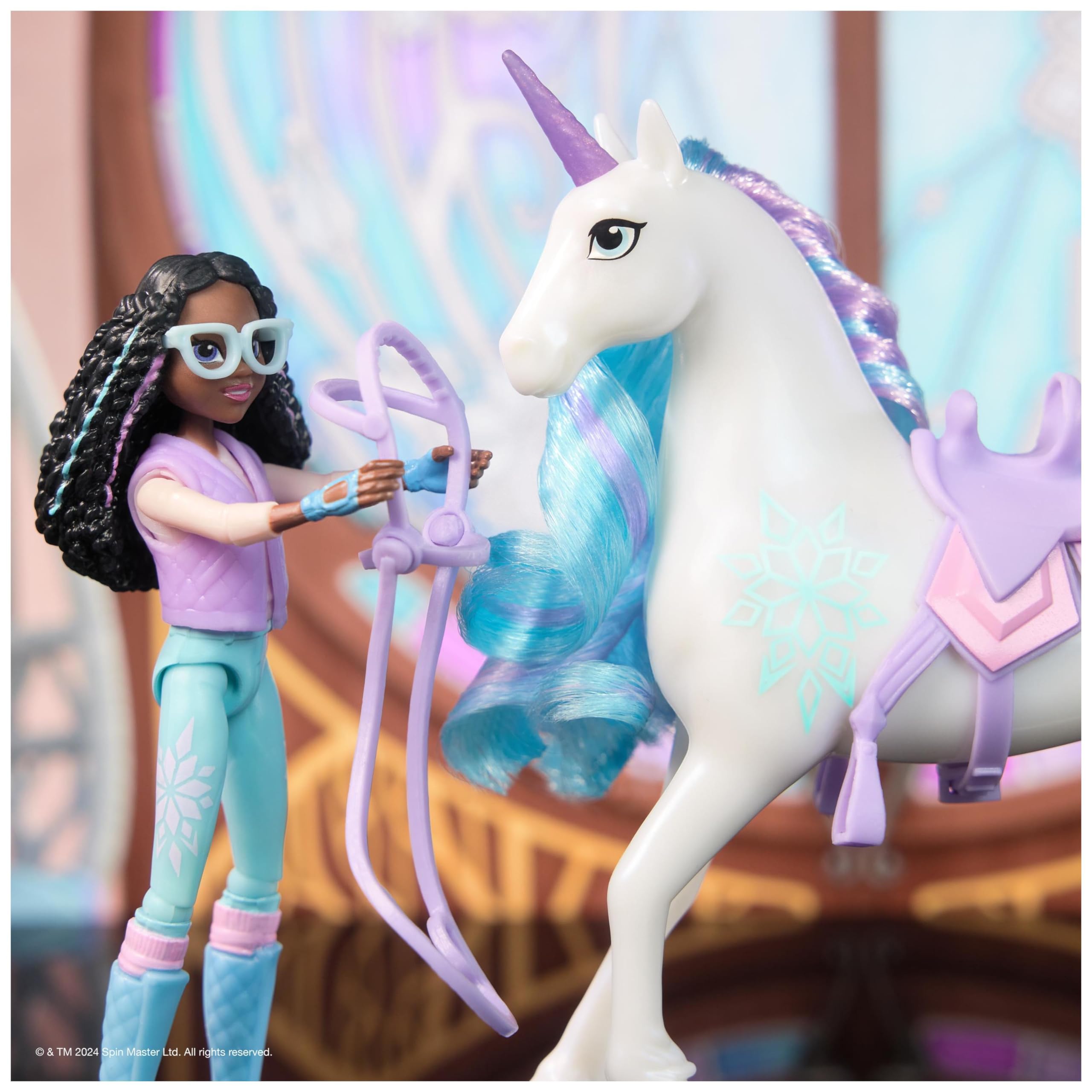 Unicorn Academy Layla und Glacier Puppe Einhorn Set 12cm