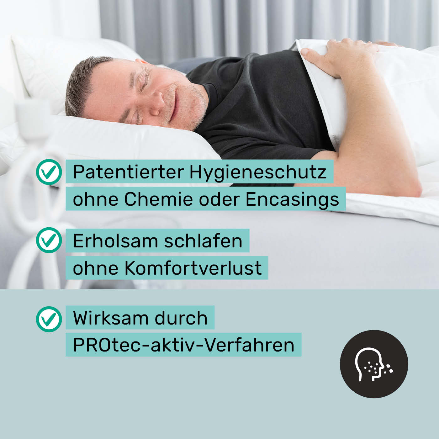 Centa-Star AllergoProtect Ganzjahresdecke Allergiker