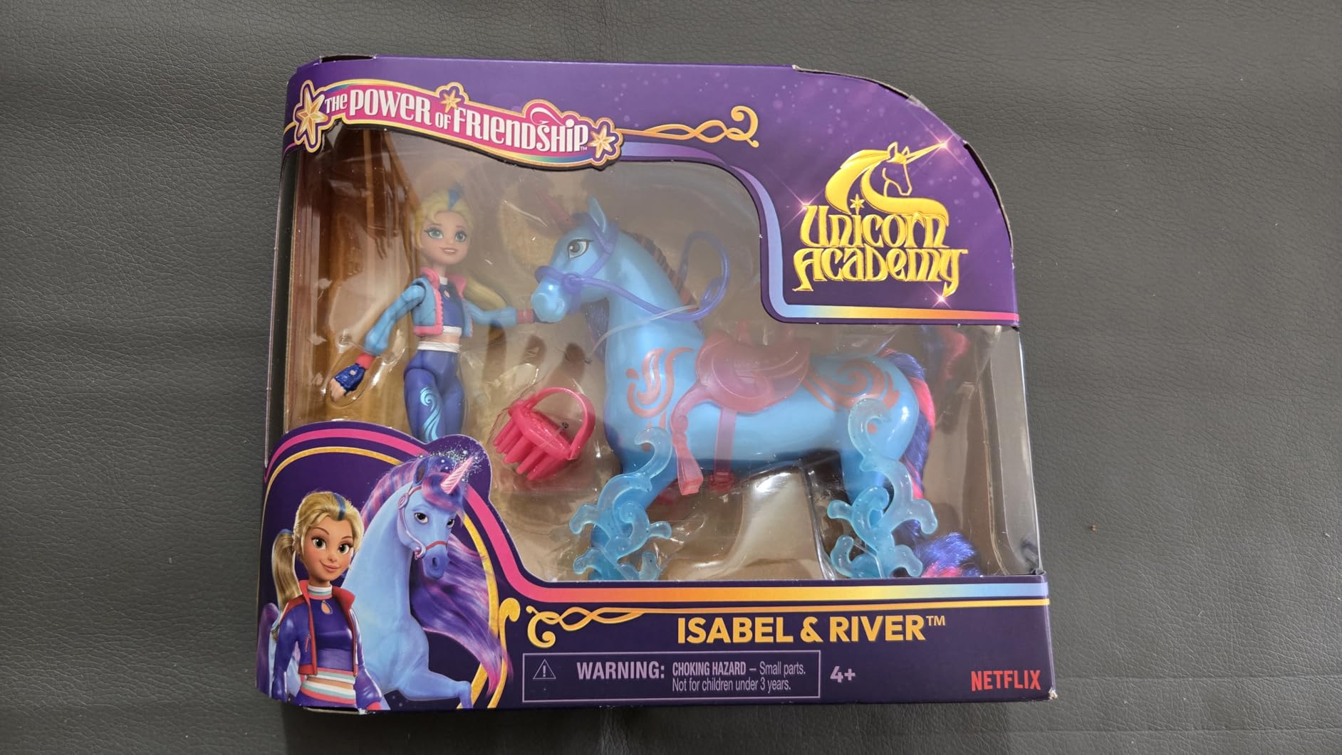 Unicorn Academy Isabel & River Puppe mit Einhorn 12 cm