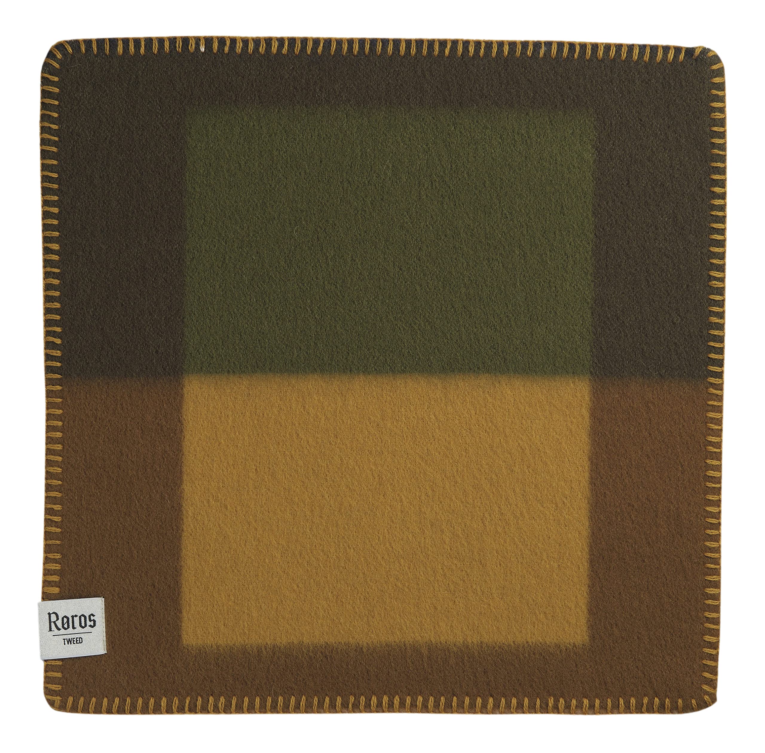 Røros Tweed Syndin Sitzunterlage 45x45 Lammwolle Cloudberry