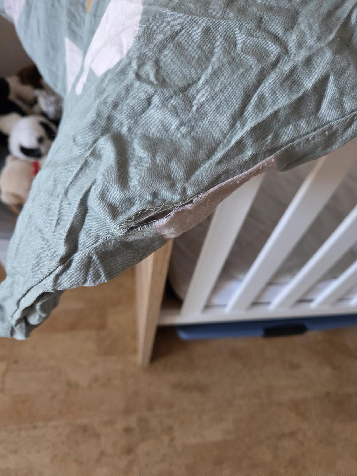 s.Oliver Safaritiere Kinderbettwäsche 100x135 grün Baumwolle
