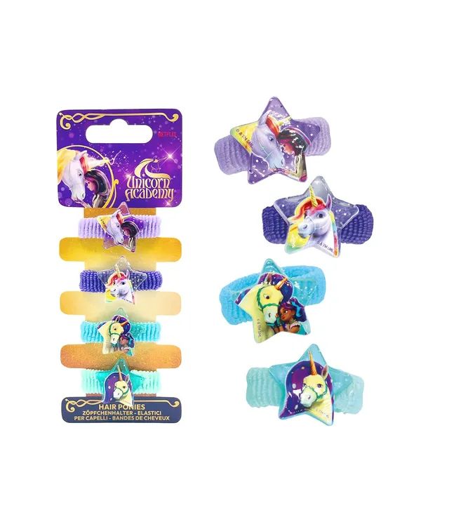 Unicorn Academy Zöpfchenhalter 4er-Set Sophia Ava Kinder