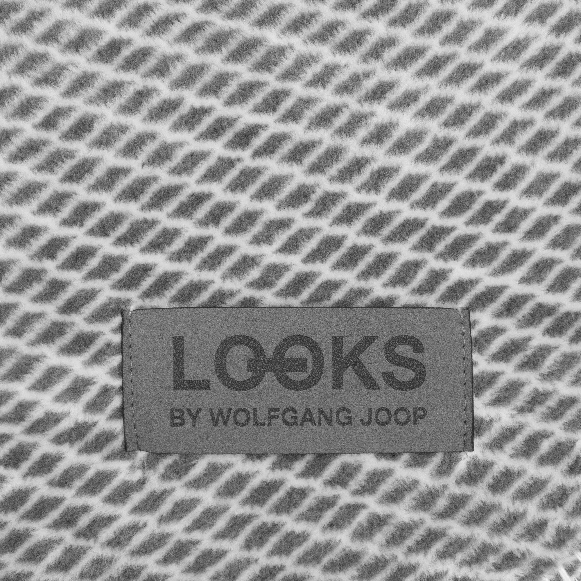 LOOKS by Wolfgang Joop Kuscheldecke 150x200 grau