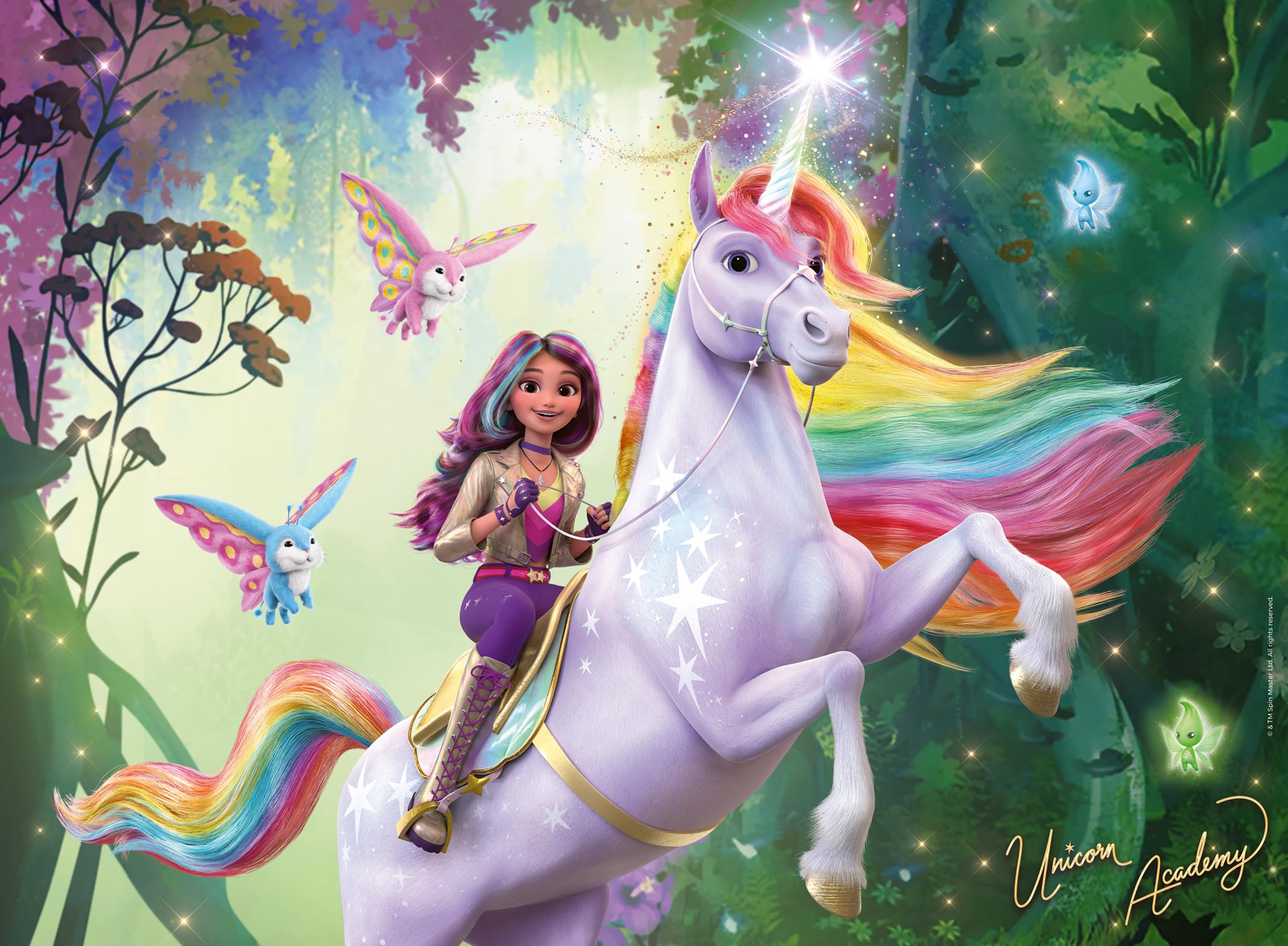 Ravensburger Unicorn Academy Sophia Wildstar Puzzle 100 XXL Teile