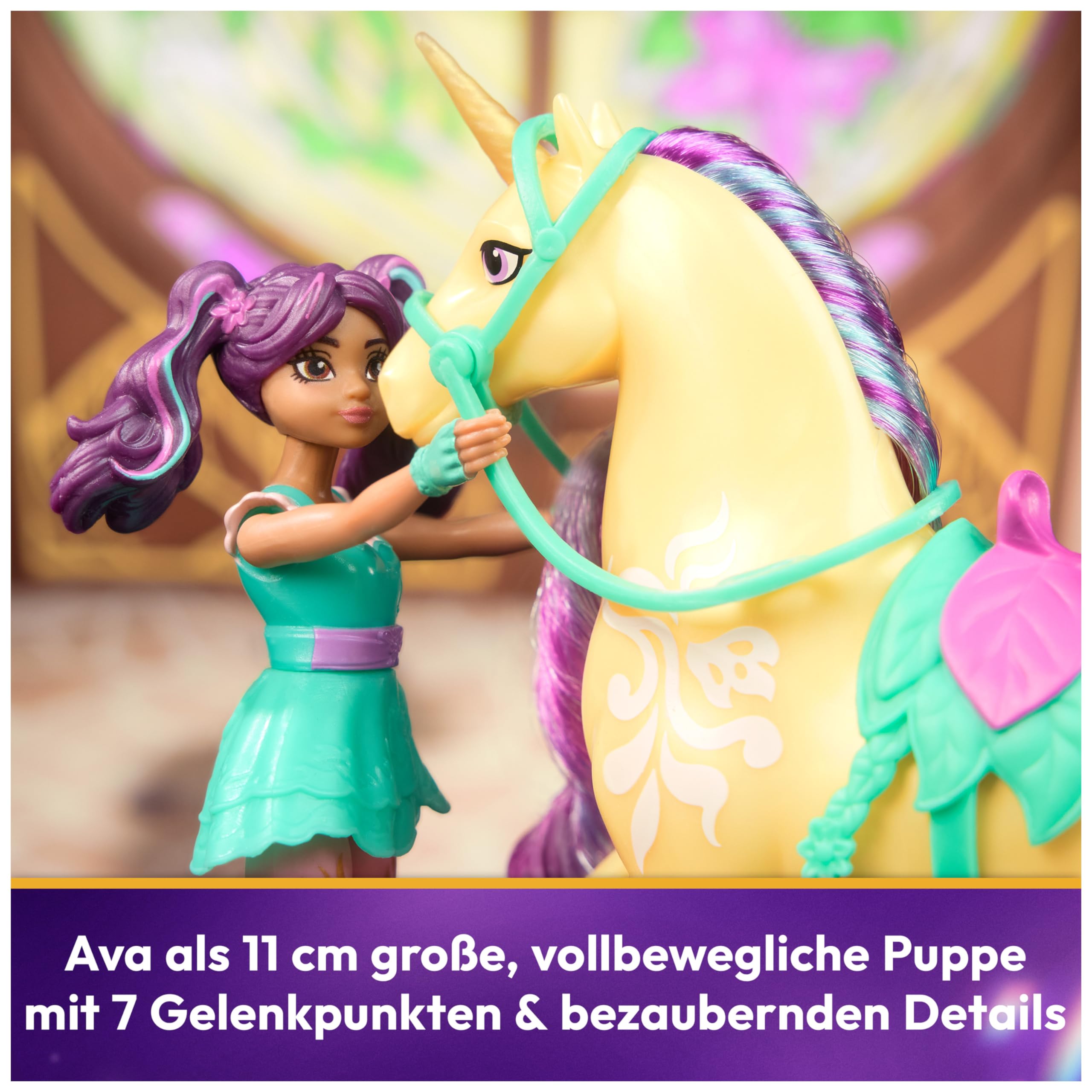 Unicorn Academy Ava und Leaf Figuren-Set 12 cm Zubehör