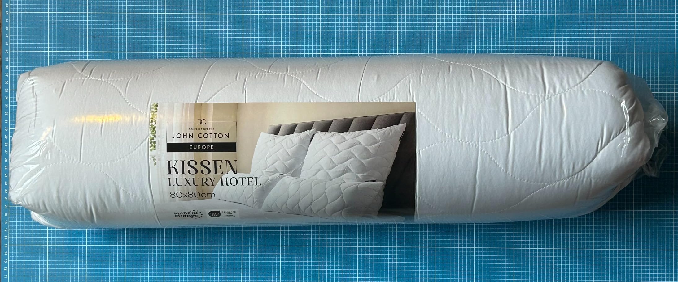 John Cotton Kopfkissen 40x80 cm Kissen verstellbar