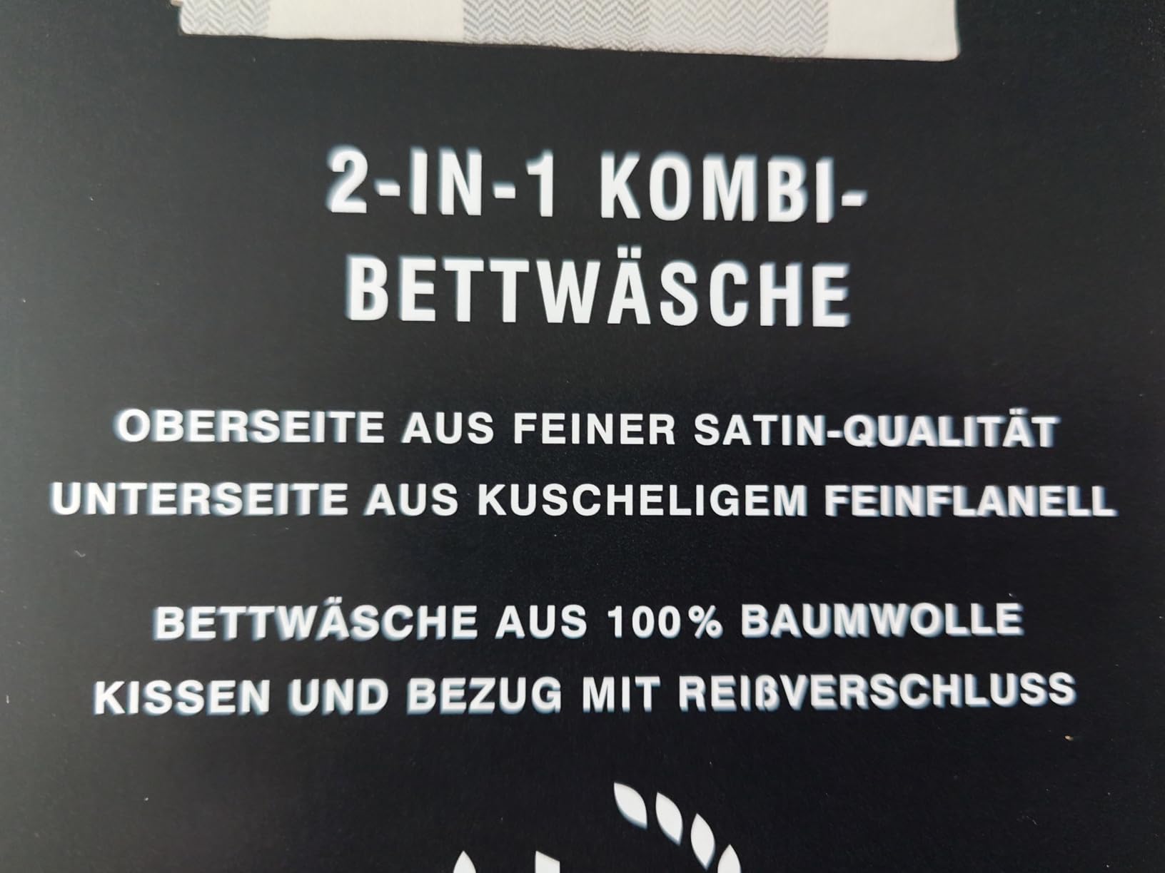 bugatti Bettwäsche 135x200 braun Karo Wende Baumwolle