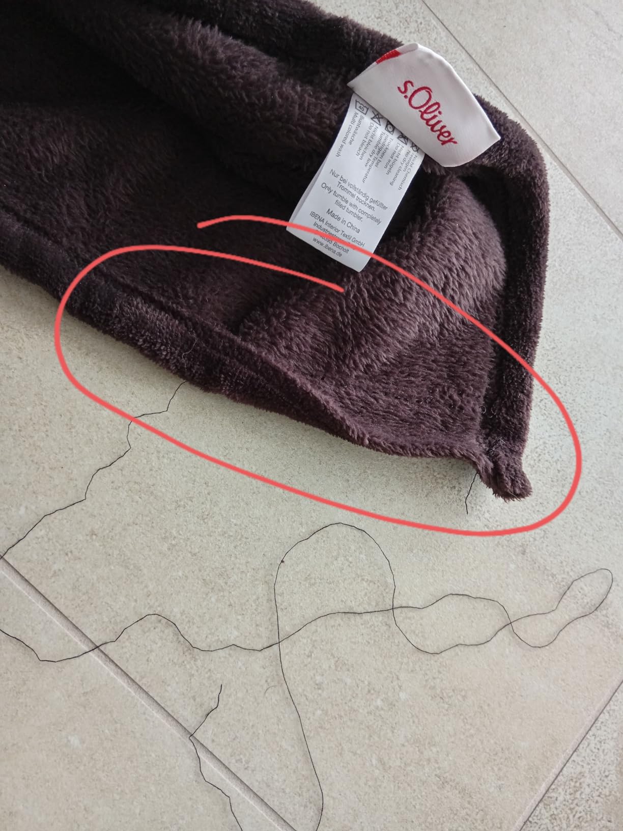 s.Oliver Kuschelsoft Kuscheldecke 150x200 cm Taupe Polyester