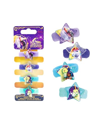 Unicorn Academy Zöpfchenhalter 4er-Set Sophia Ava Kinder