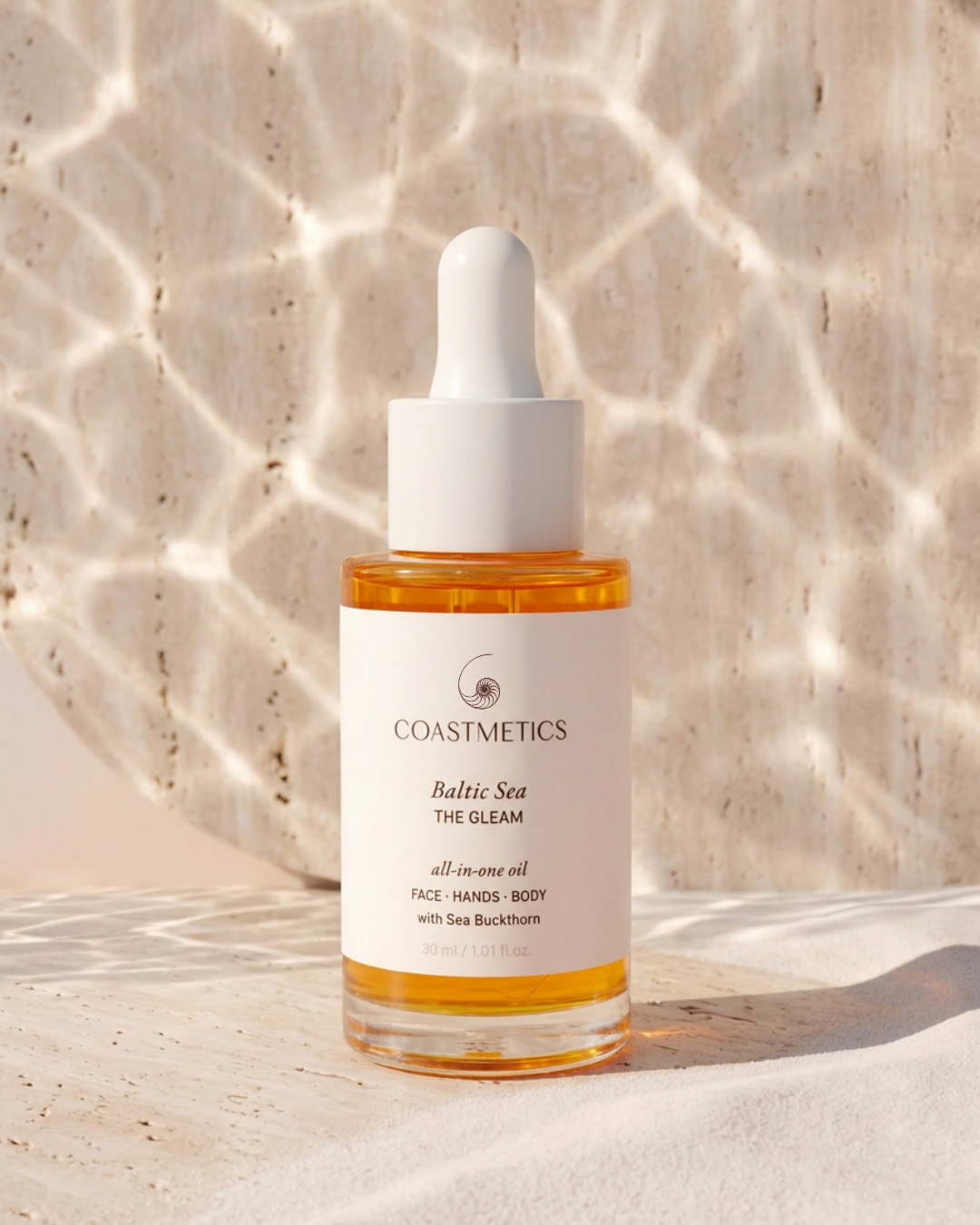 COASTMETICS Baltic Sea The Gleam Öl 30ml Sanddorn