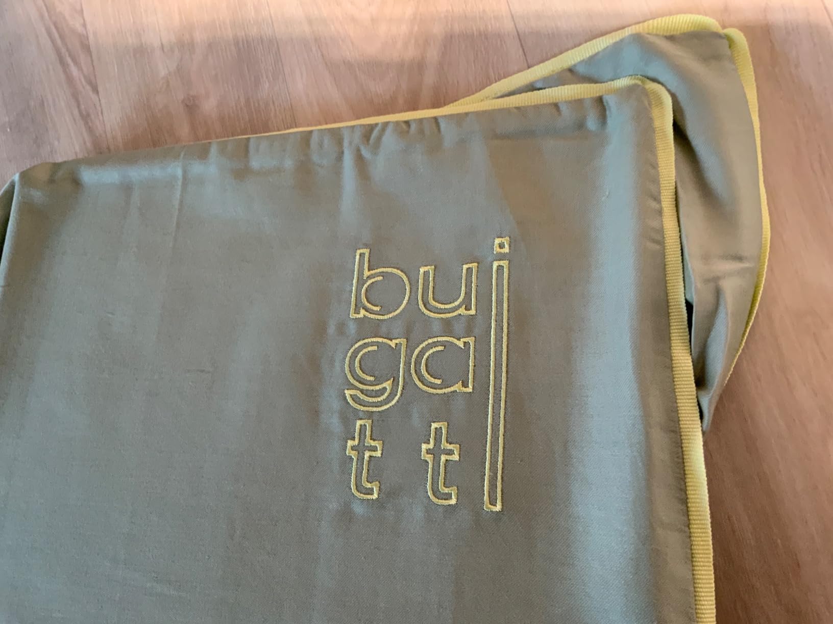 bugatti Satin Bettwäsche 135x200 Bettbezug Lachs Baumwolle