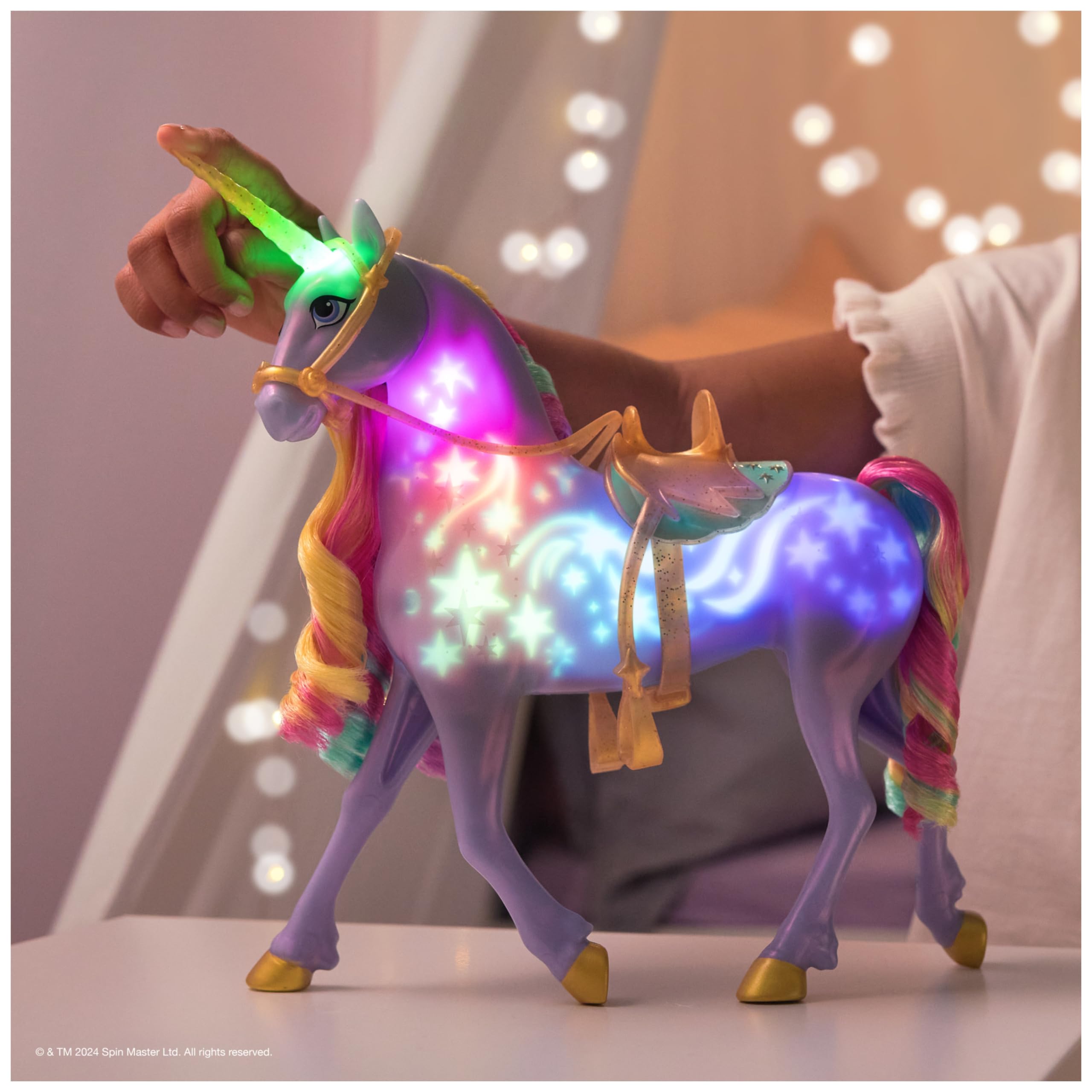 Unicorn Academy Wildstar Einhorn Interaktiv mit Licht und Sound