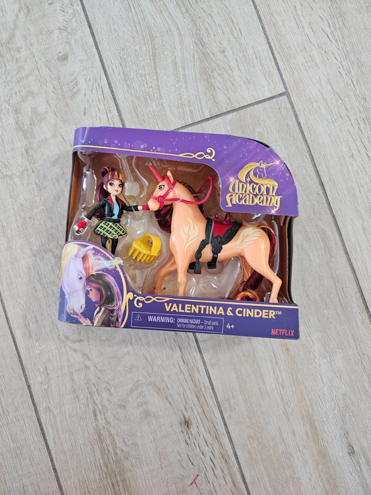 Unicorn Academy Layla und Glacier Puppe Einhorn Set 12cm