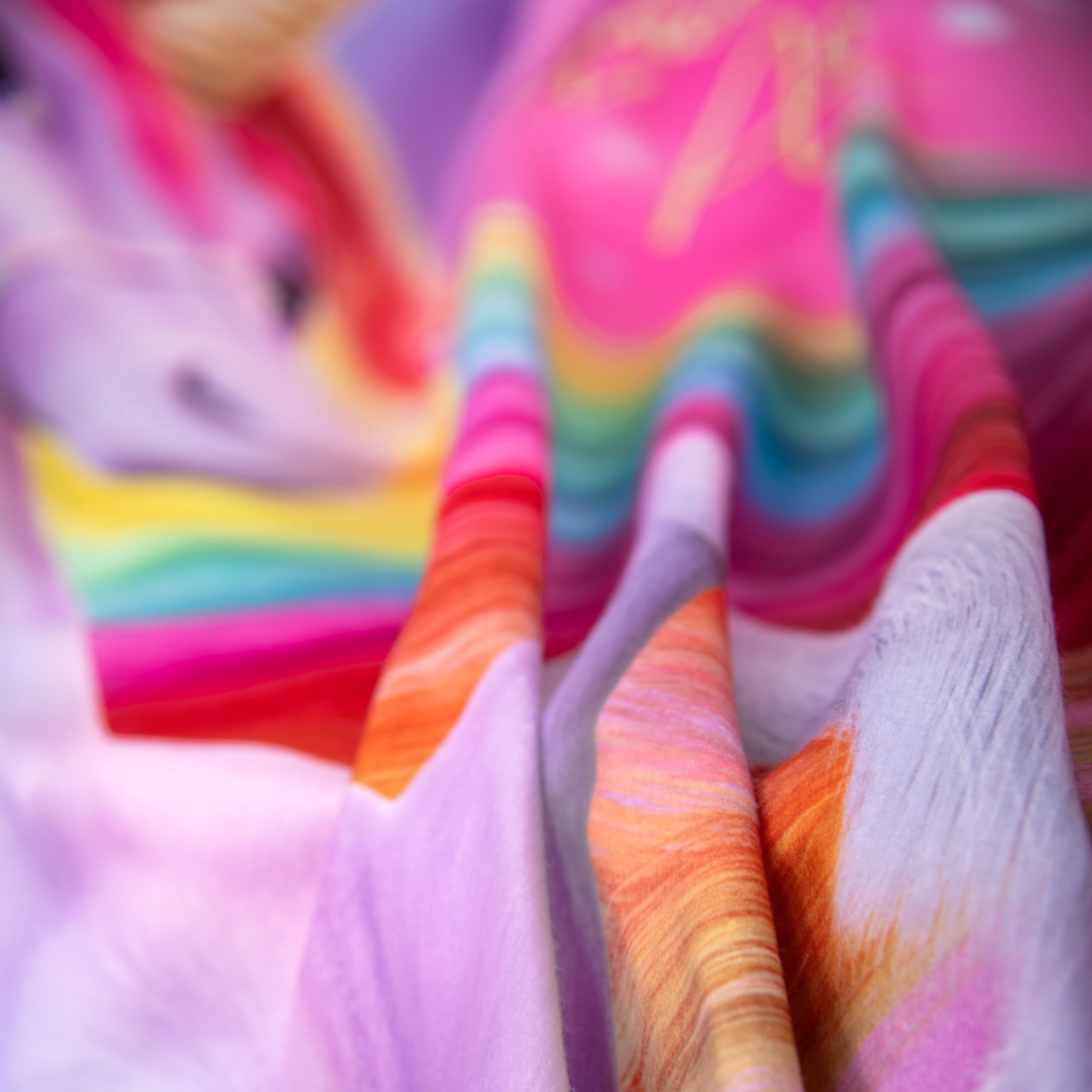 Herding Unicorn Academy Fleecedecke 130x160 mehrfarbig Fleece