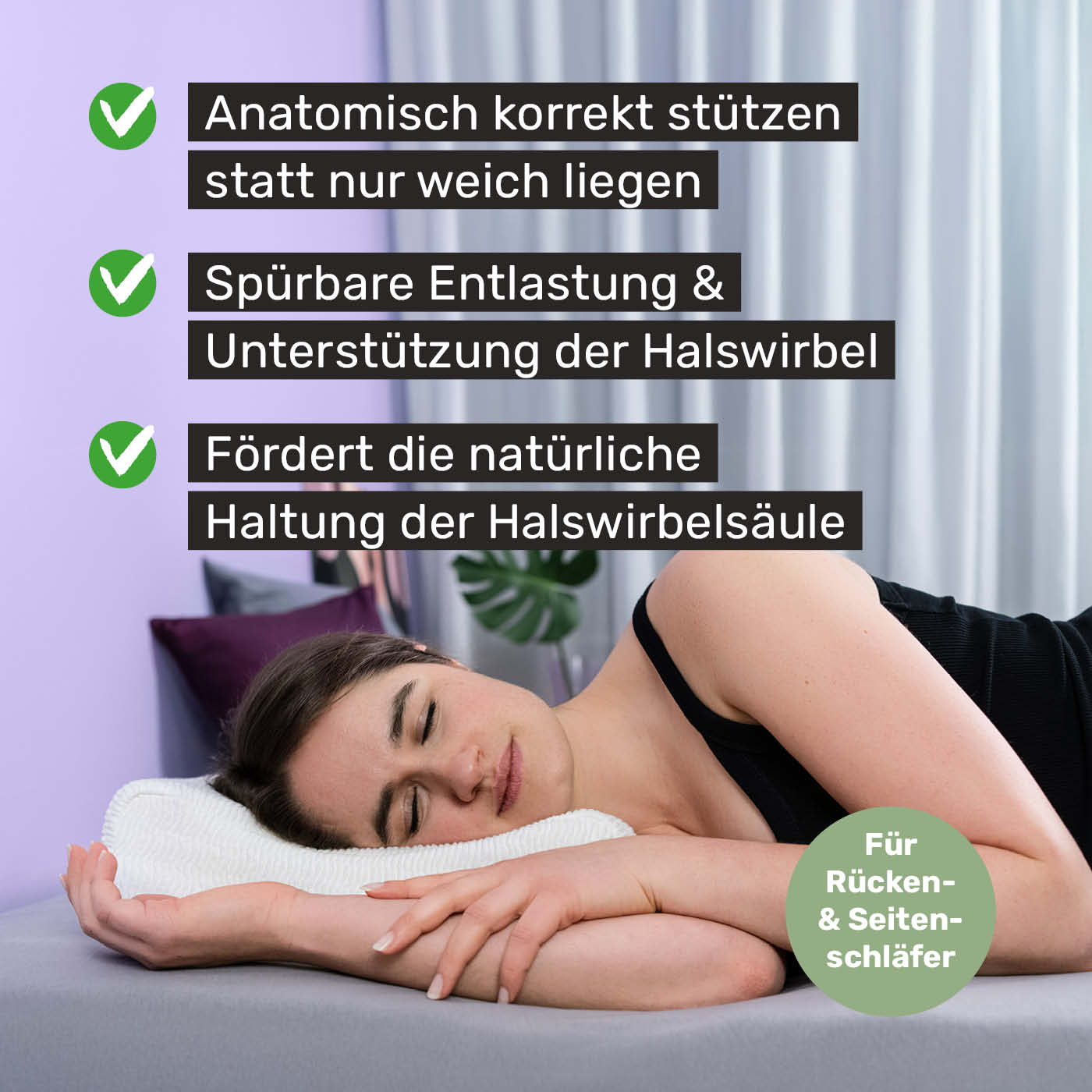 Centa-Star NeckProtect Nackenstützkissen Allergiker Reise