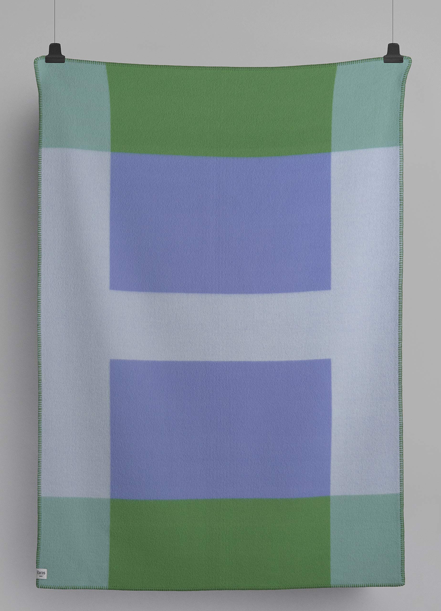 Røros Tweed Syndin Wolldecke 135x200 Glacier Lammwolle