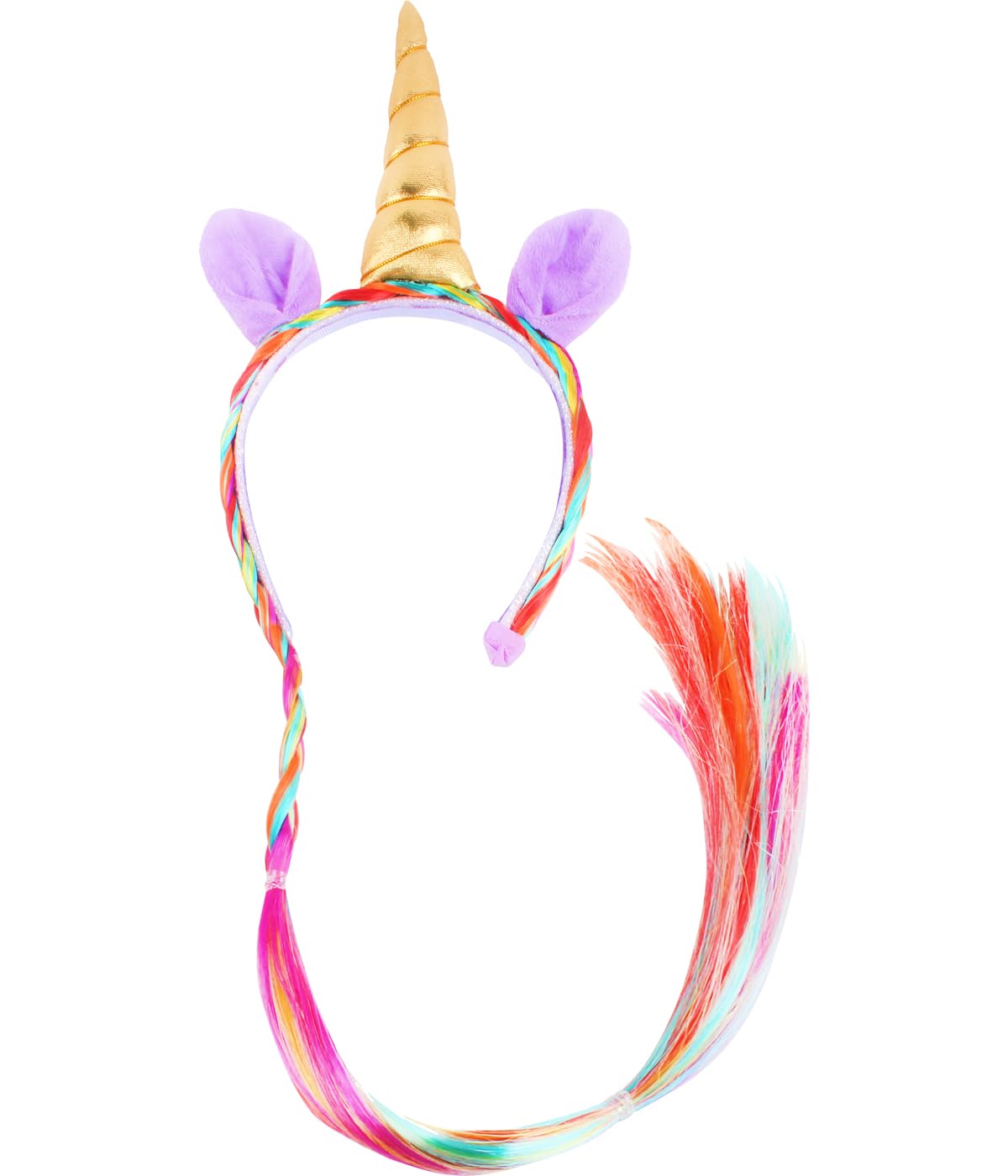 Unicorn Academy Wildstar Haarreifen Einhorn mit Regenbogenhaar
