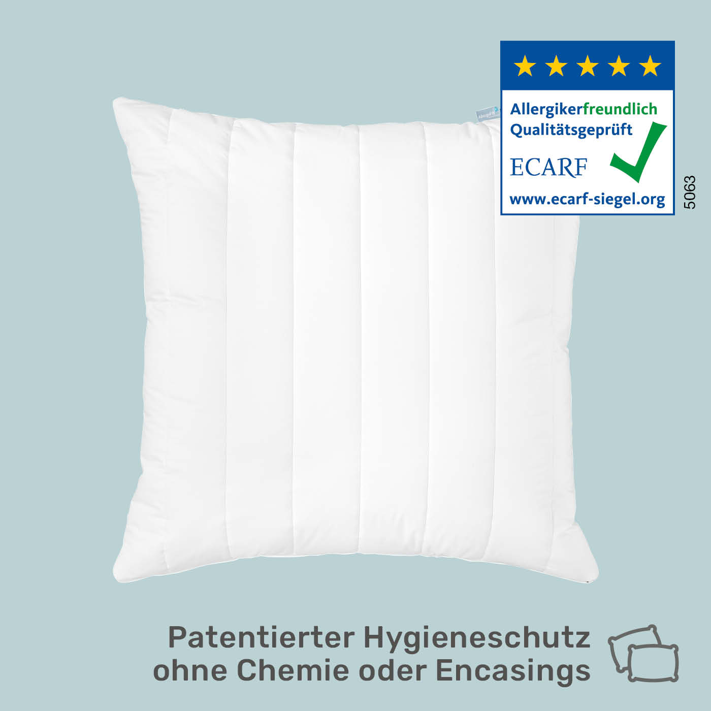 Centa-Star AllergoProtect Allergiker-Bettdecke 135x200 hygienisch