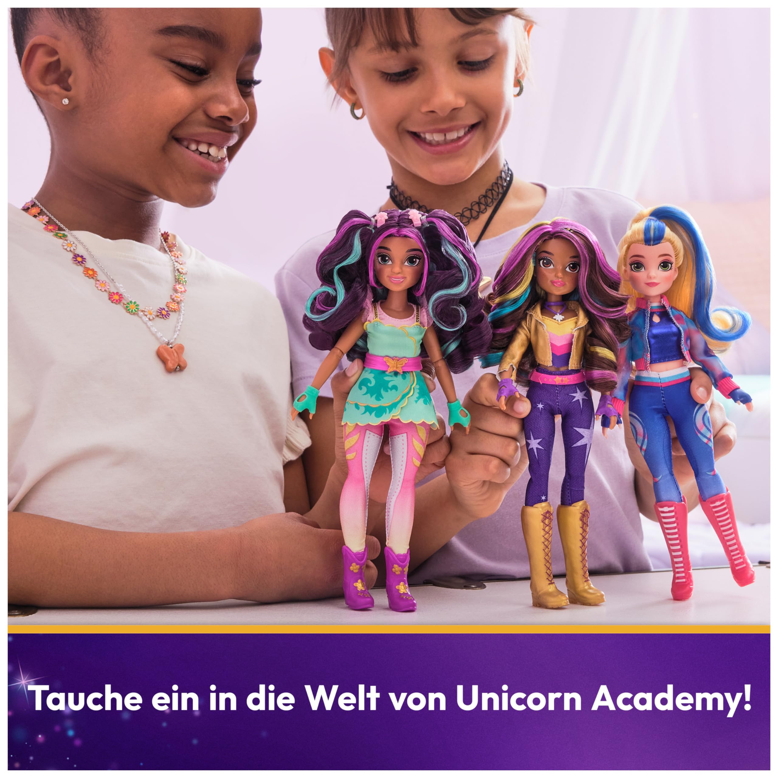 Unicorn Academy Ava Puppe 24 cm Ankleidepuppe