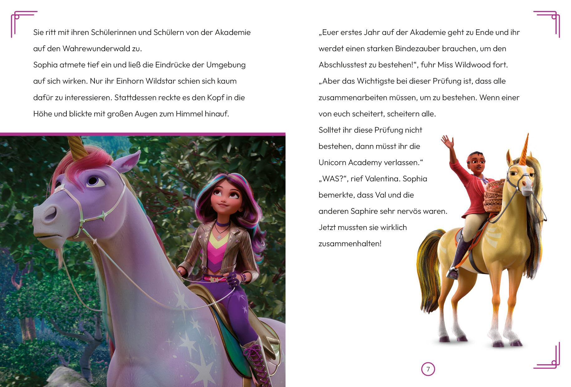 Unicorn Academy Das Jahr des Einhorns Band 4 Buch ab 6