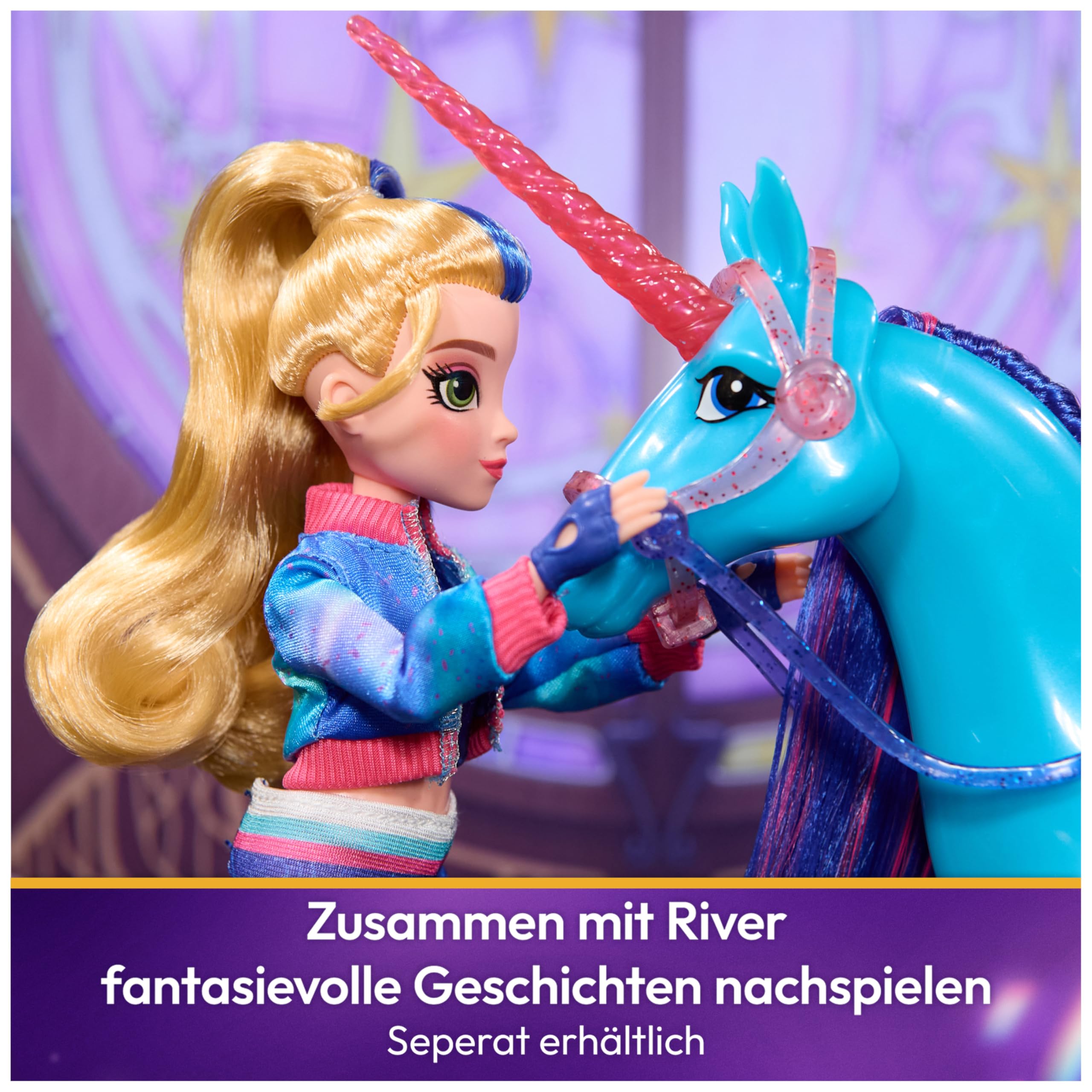 Unicorn Academy Isabel Ankleidepuppe 24cm mit Zubehör ab 4 J.