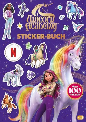 Unicorn Academy Stickerbuch Band 2 Rätselbuch 100 Sticker ab 5
