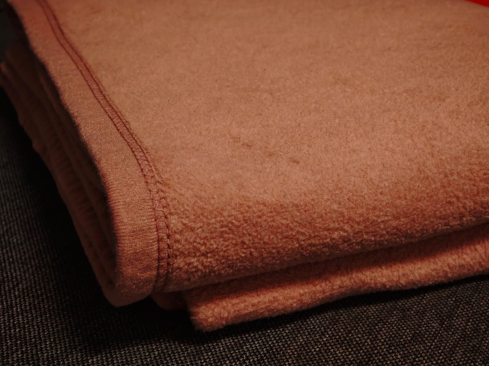 IBENA Porto Kuscheldecke 150x200 cm Camel Baumwollmix