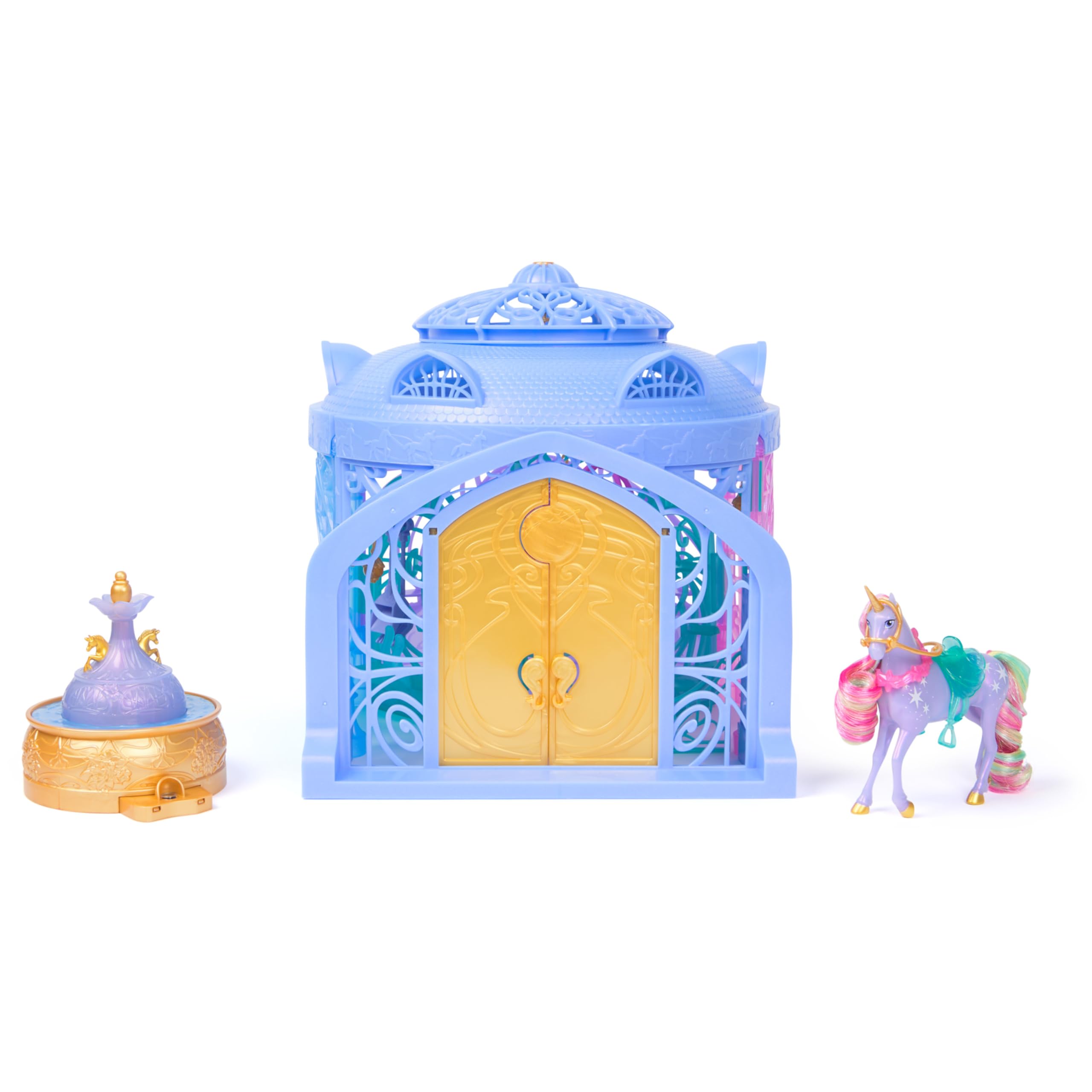 Unicorn Academy Stall Spielset 90 cm mit Wildstar