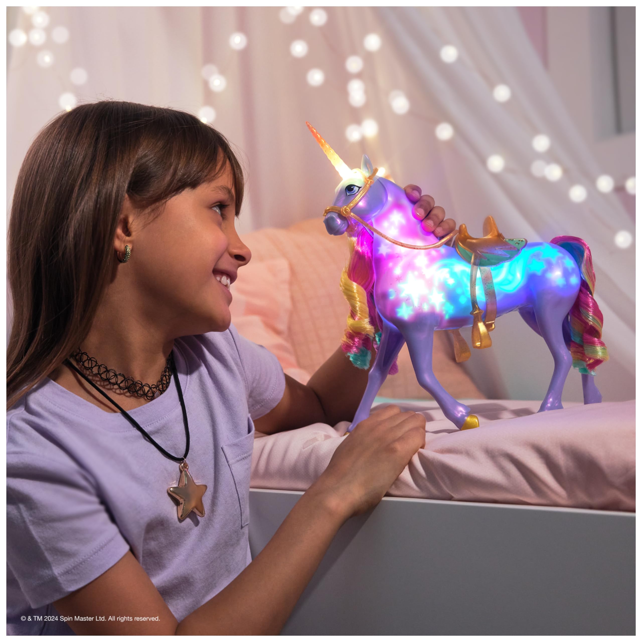 Unicorn Academy Wildstar Einhorn Interaktiv mit Licht und Sound