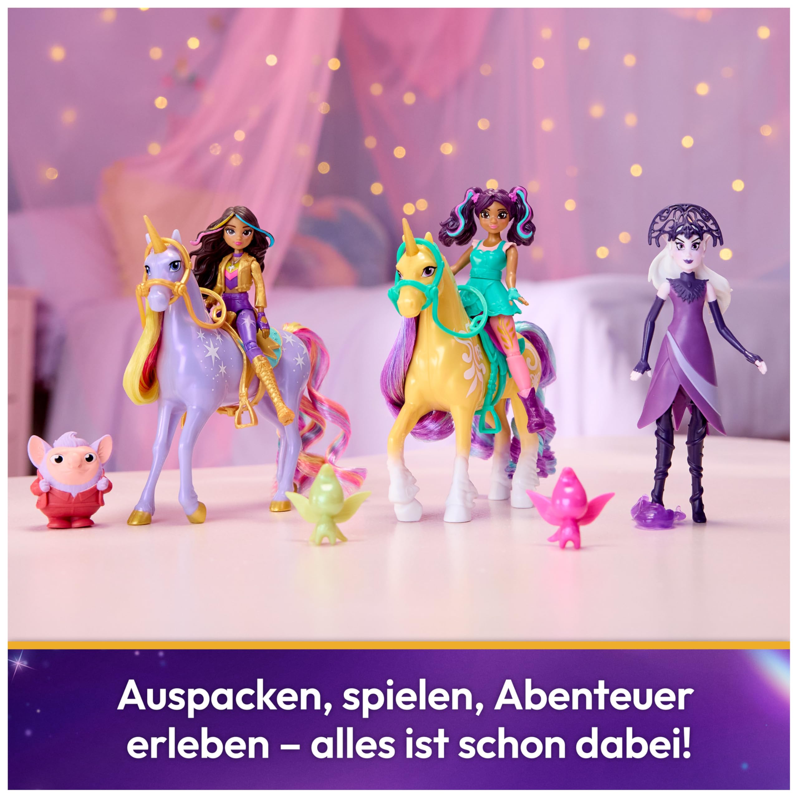 Unicorn Academy Abenteuer-Set Figuren mit Einhörnern