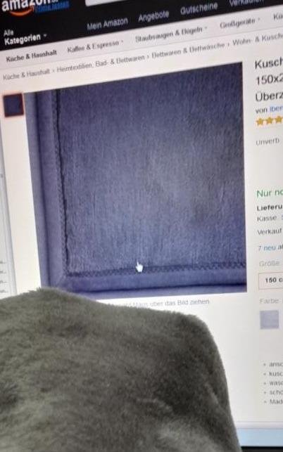 IBENA Porto Kuscheldecke 150x200 cm Camel Baumwollmix