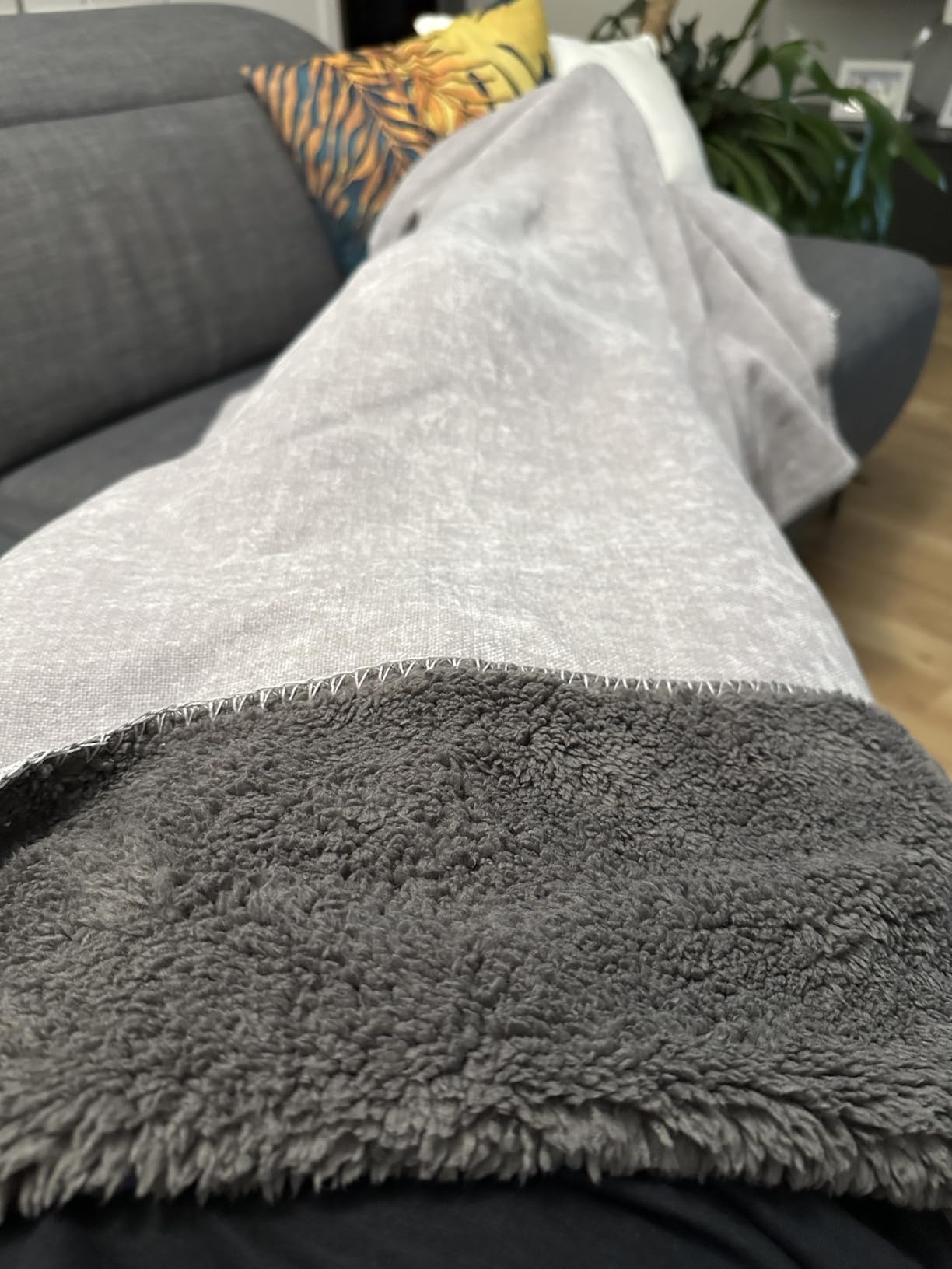 s.Oliver Lounge Kuscheldecke 150x200 grün flauschig