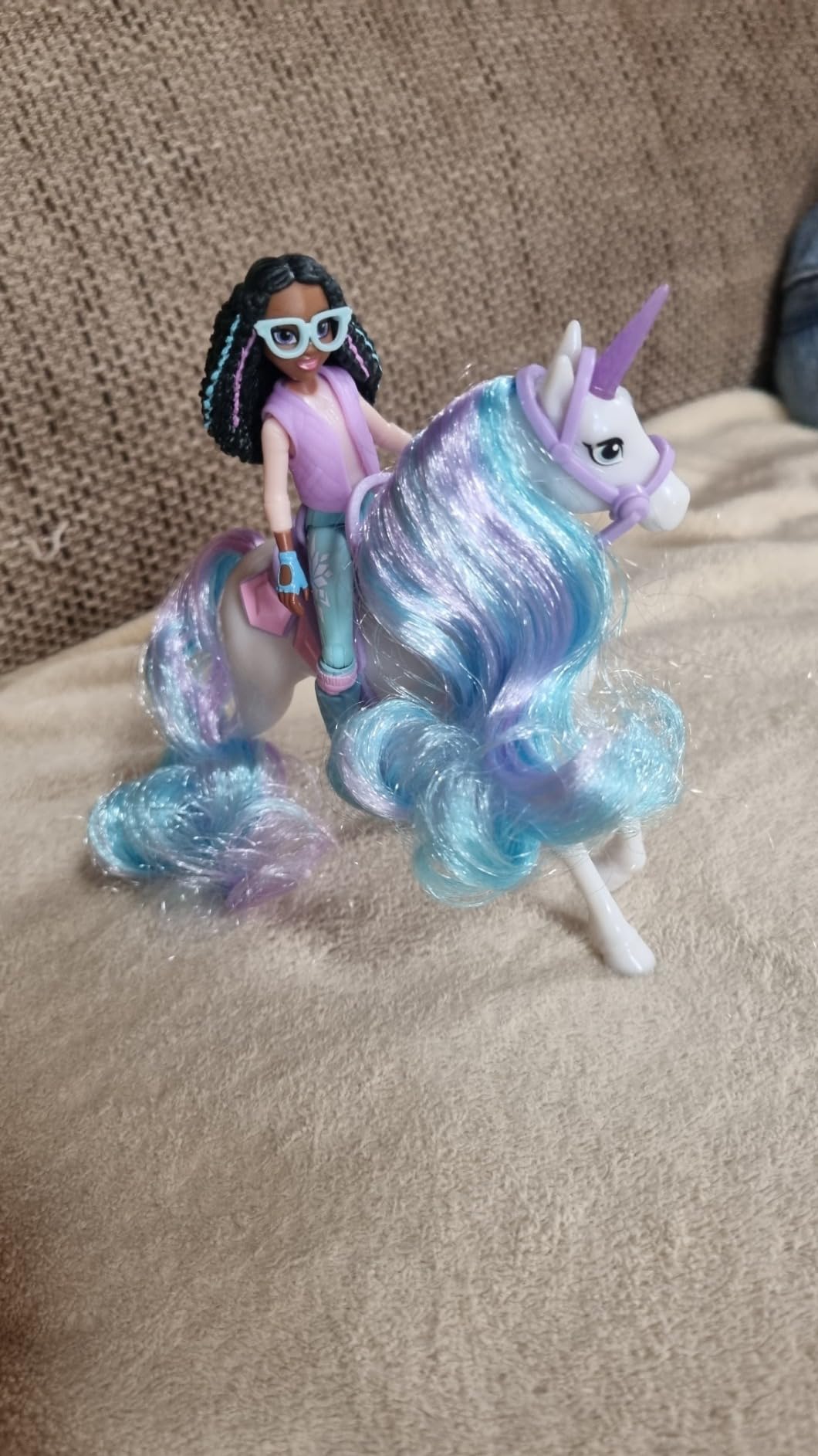 Unicorn Academy Layla und Glacier Puppe Einhorn Set 12cm