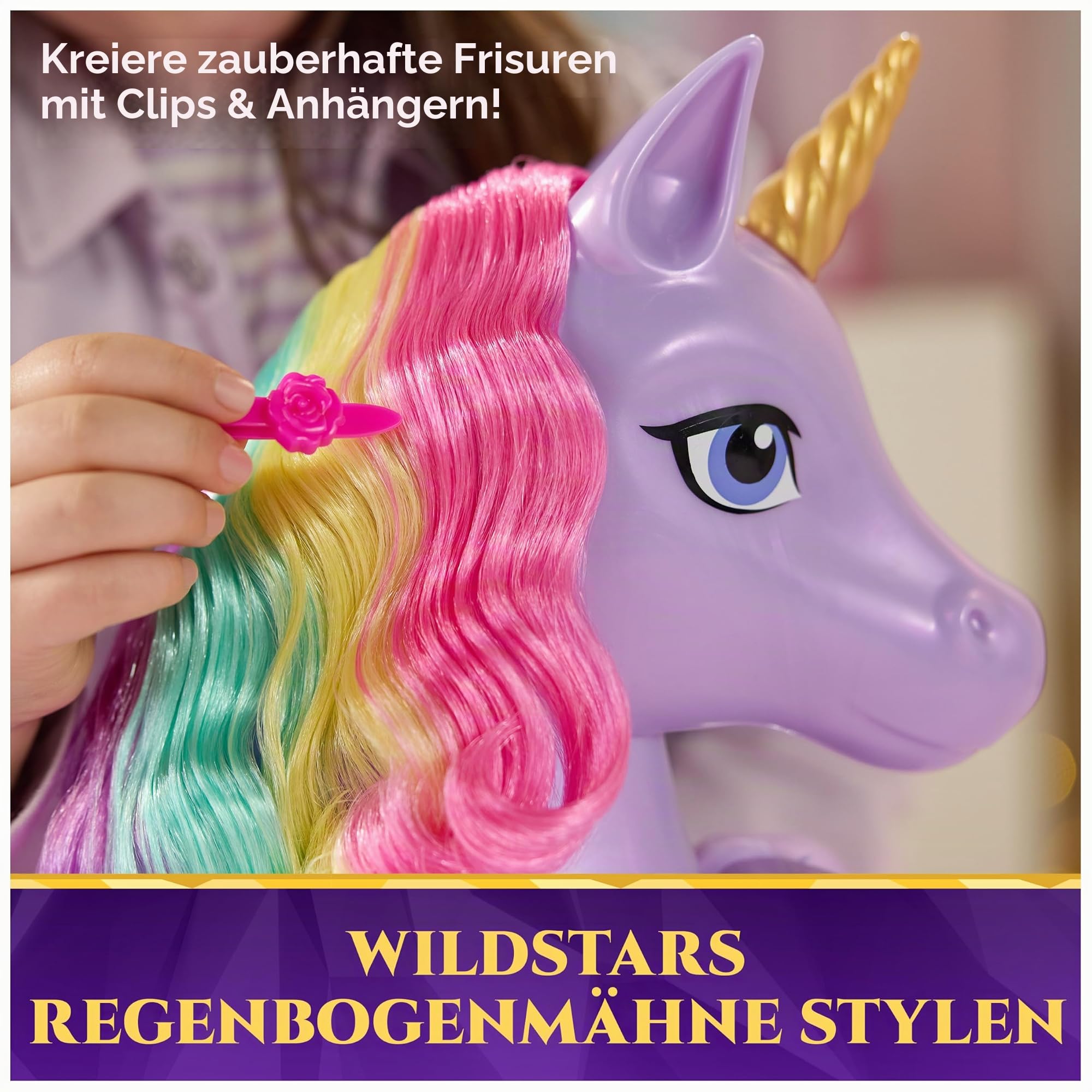 Unicorn Academy Wildstar Stylingkopf Spielset ab 4 Jahren