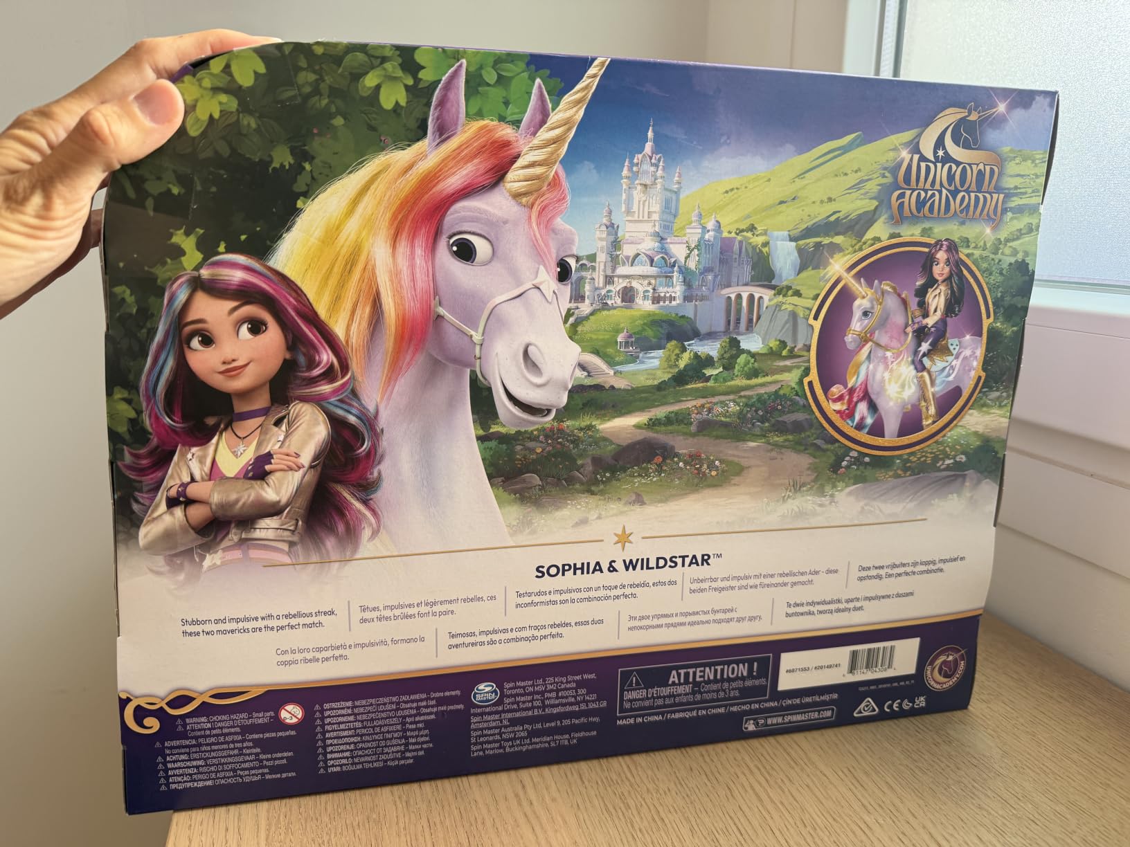 Unicorn Academy Leaf Einhorn 28 cm Ava Pflanzen-Magie