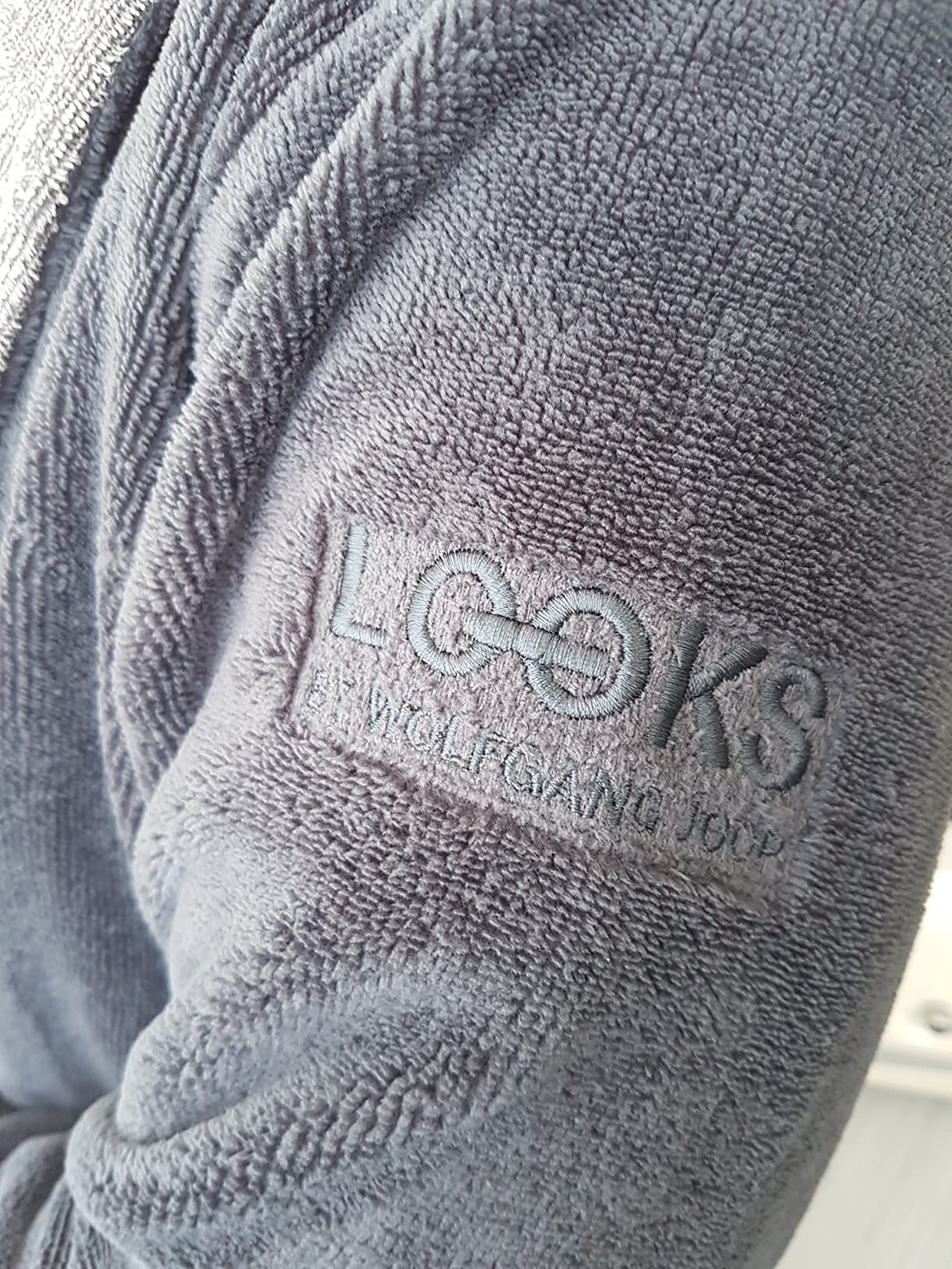 LOOKS by Wolfgang Joop Bademantel Damen Frottee Beere M