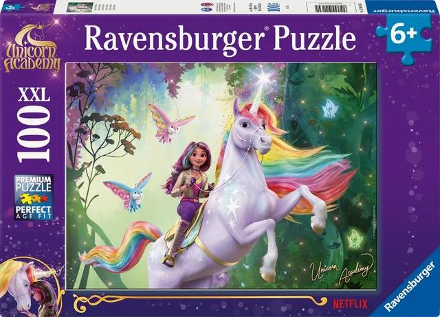 Ravensburger Unicorn Academy Sophia Wildstar Puzzle 100 XXL Teile