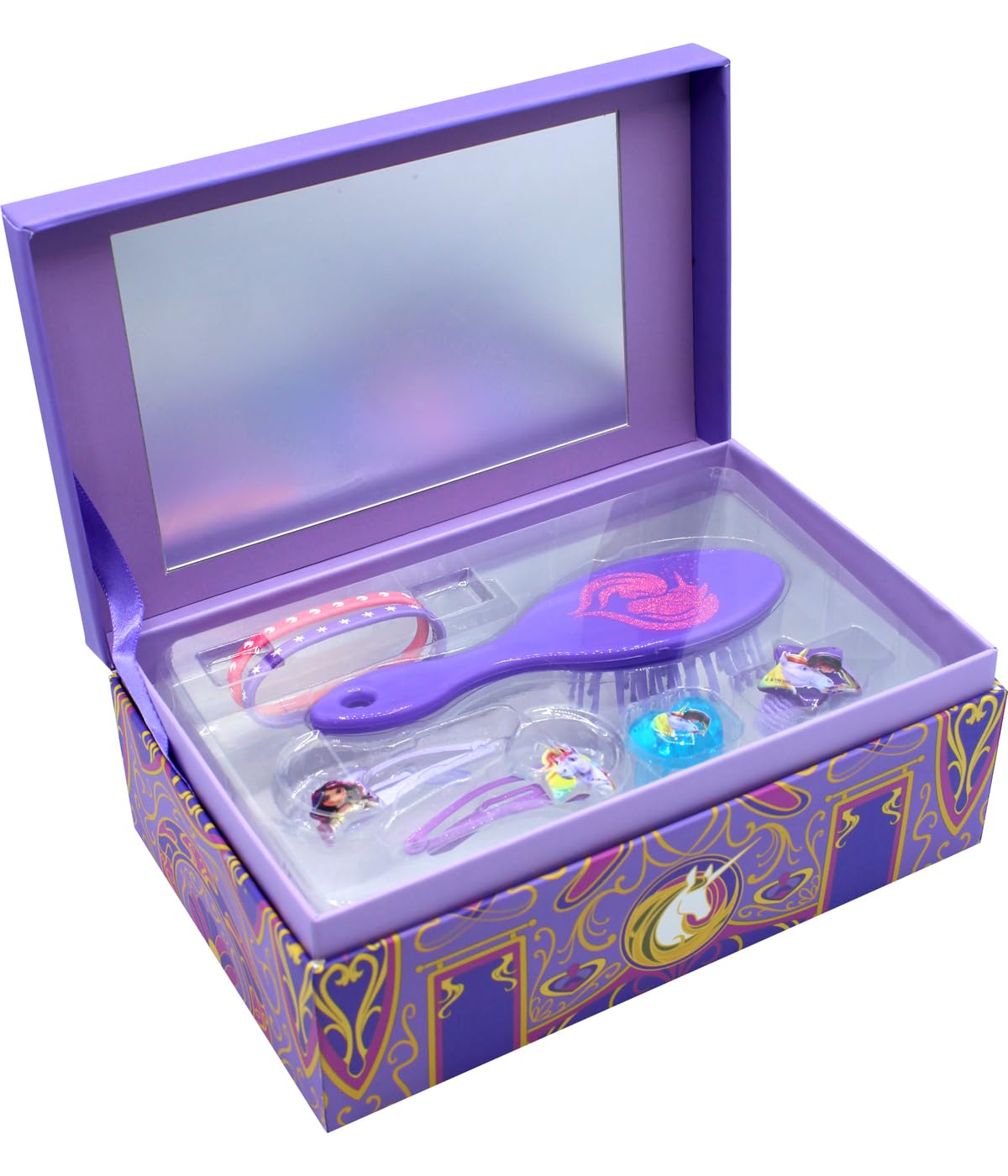 Unicorn Academy Schmuckschatulle Kinder 7 Accessoires Einhorn