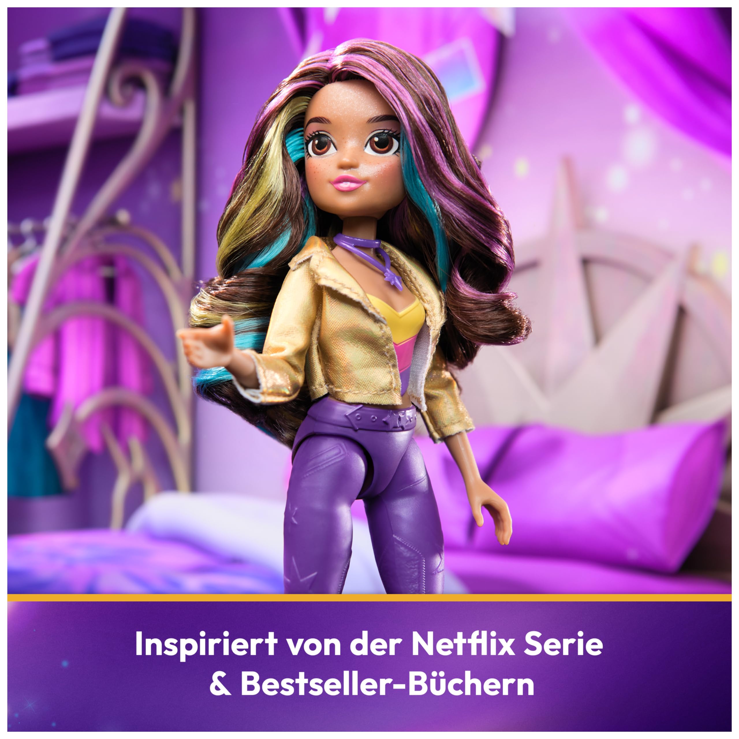 Unicorn Academy Sophia Puppe 24 cm mit 2 Outfits