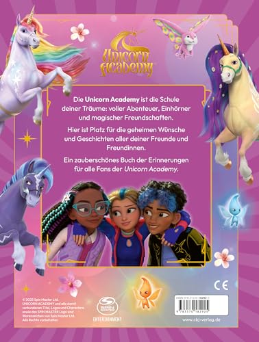 Unicorn Academy Mein Freundschaftsbuch Band 4 Freundebuch Einhorn