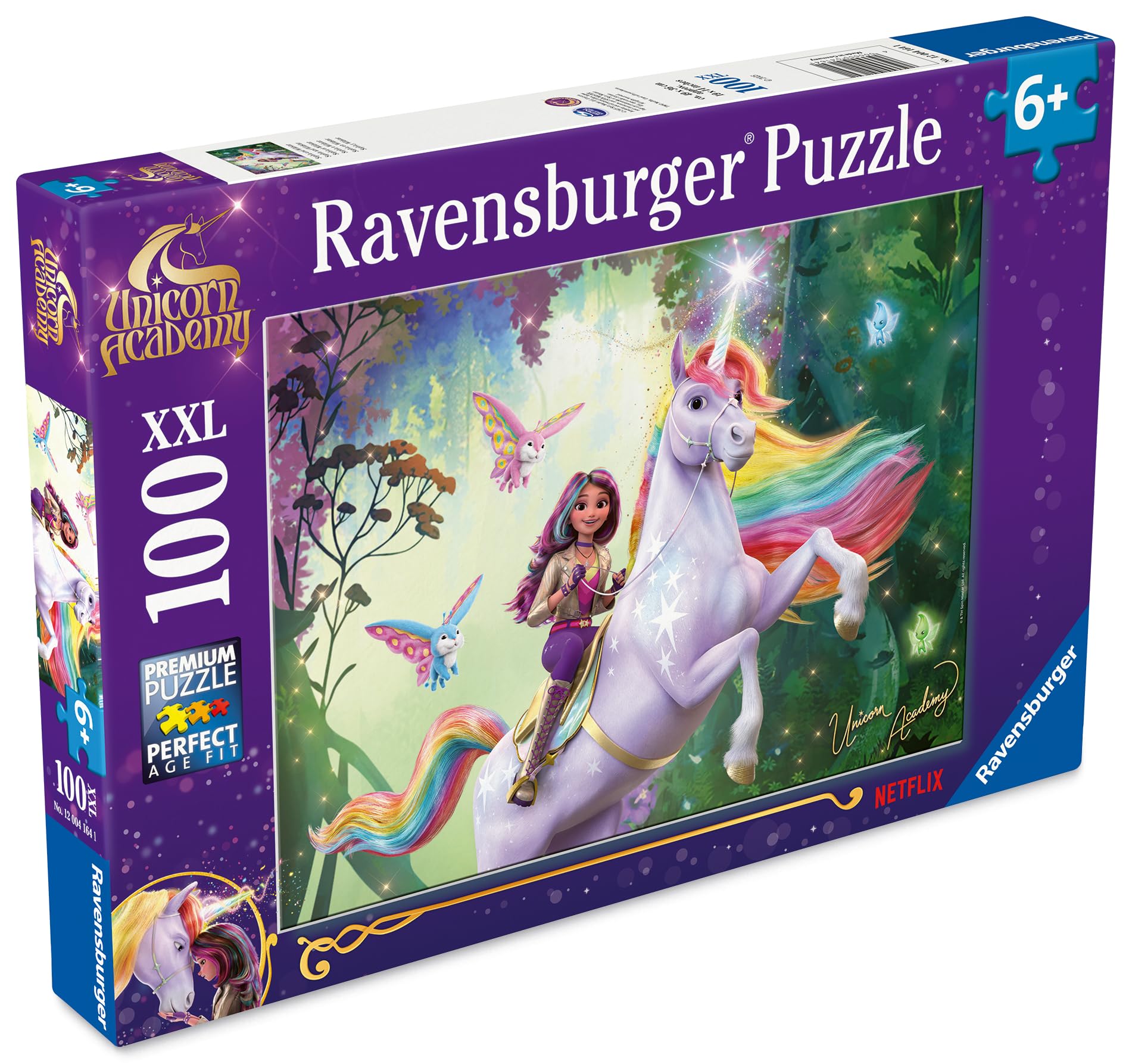 Ravensburger Unicorn Academy Sophia Wildstar Puzzle 100 XXL Teile