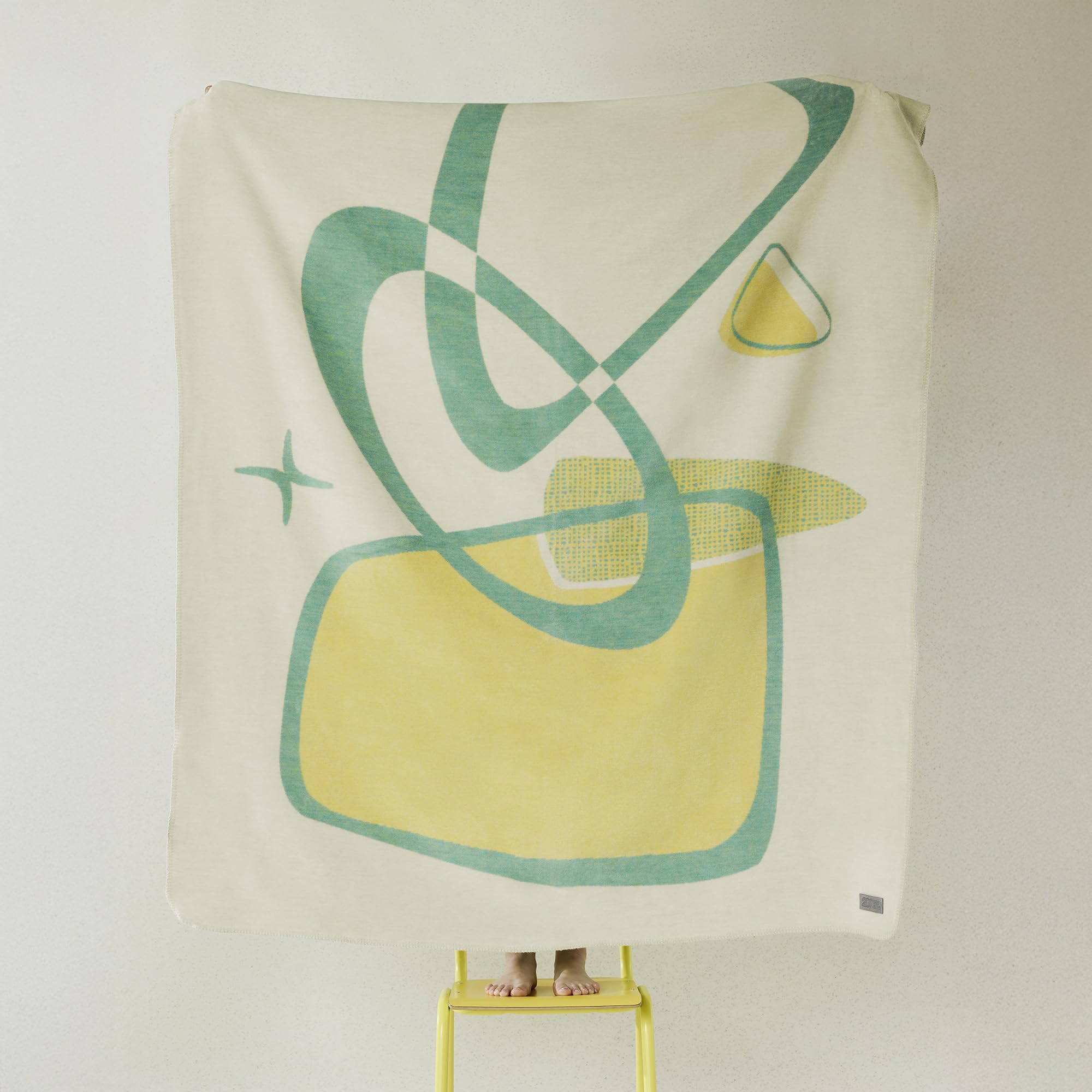 Ibena 1956 Jubiläumsdecke 150x200 cm Mehrfarbig Baumwolle