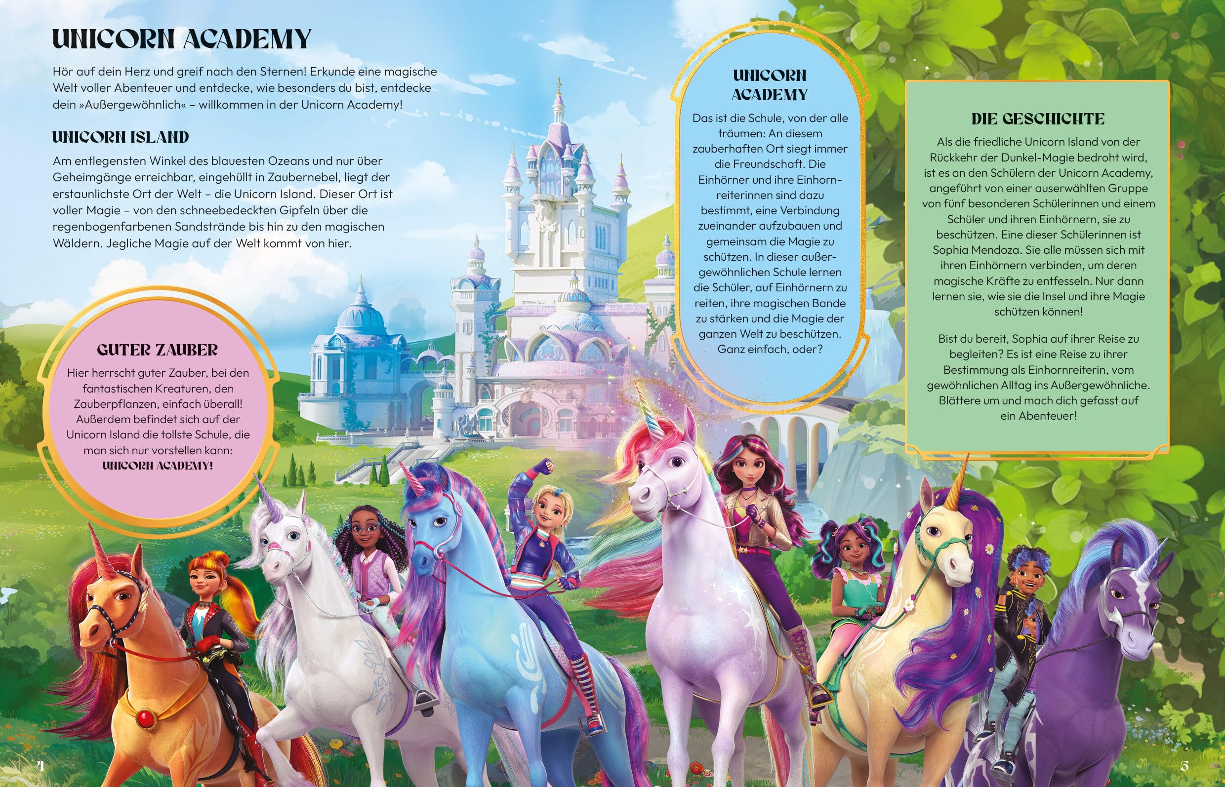Unicorn Academy Das große Fanbuch Band 1 Wissensbuch