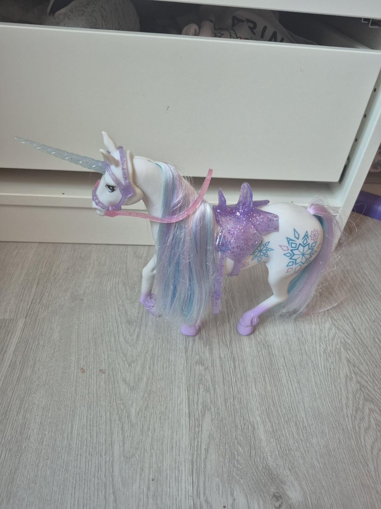 Unicorn Academy Glacier Einhorn 28cm mit Mähne Laylas Pferd