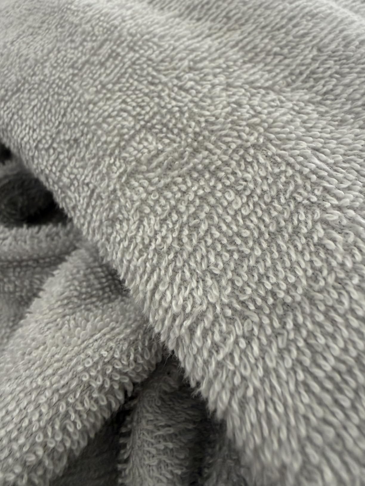 s.Oliver Bademantel M-L Baumwolle Beige mit Kapuze Unisex