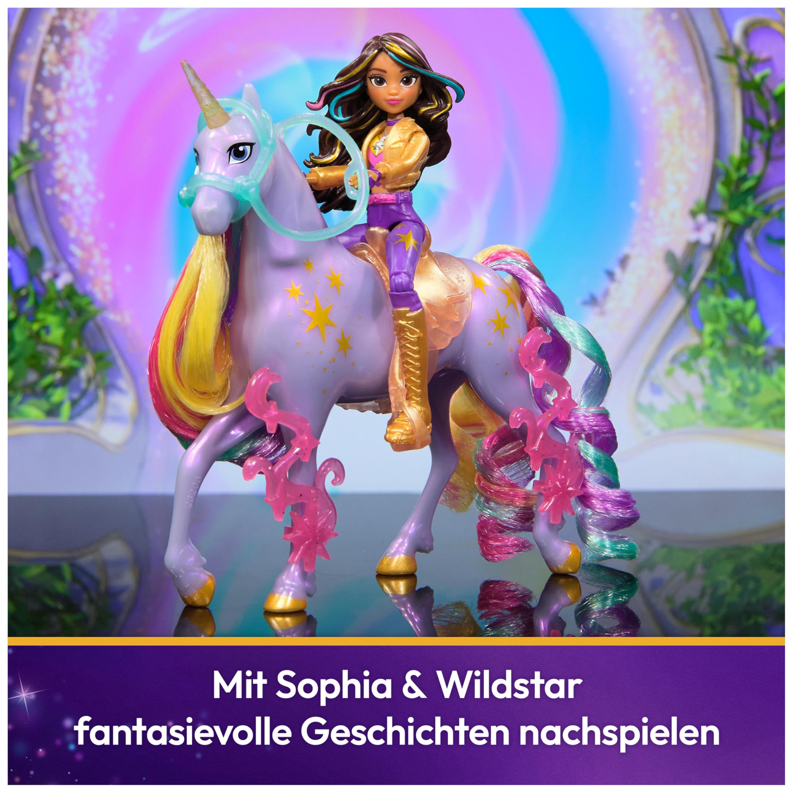 Unicorn Academy Sophia & Wildstar Set Spielfiguren mit Einhorn
