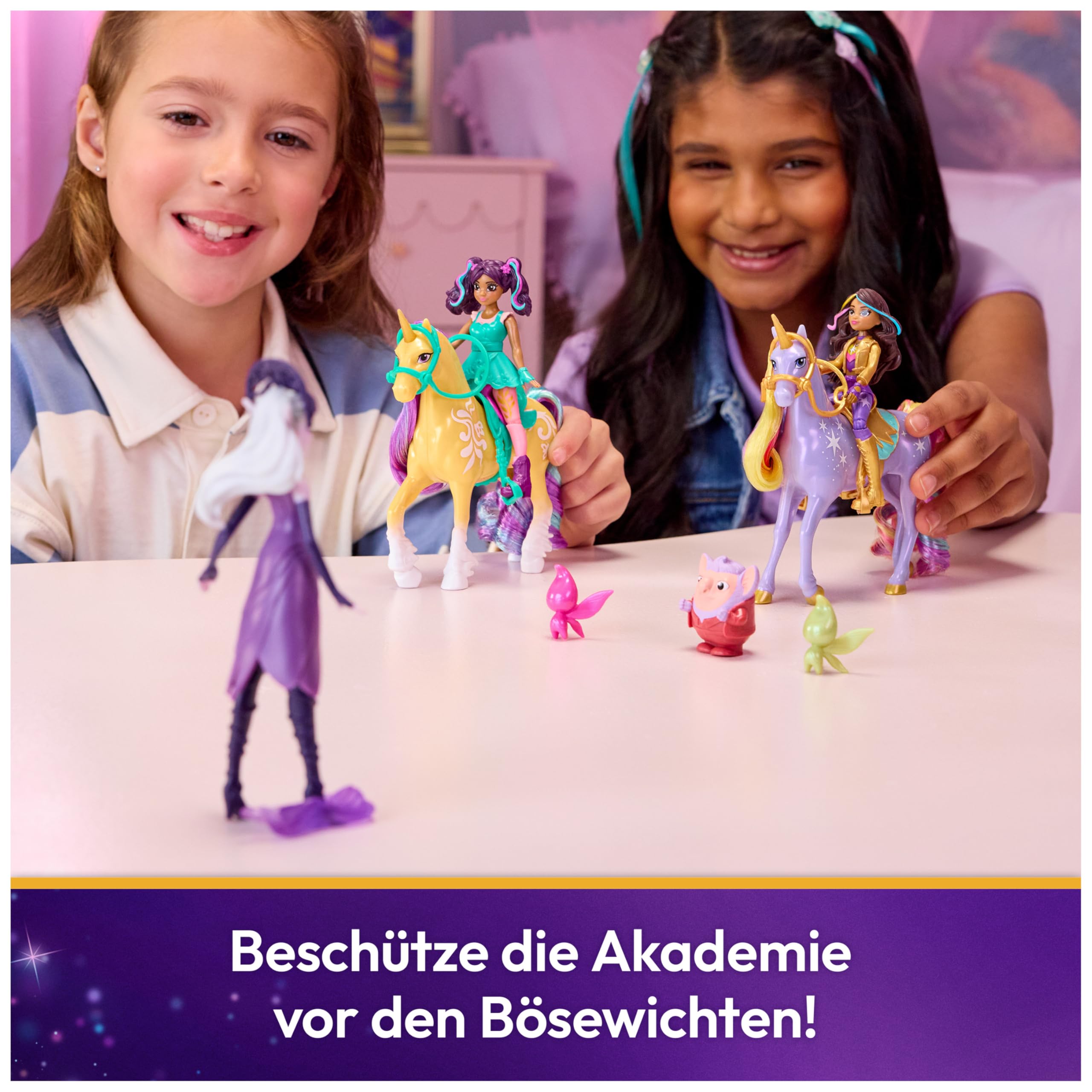 Unicorn Academy Abenteuer-Set Figuren mit Einhörnern